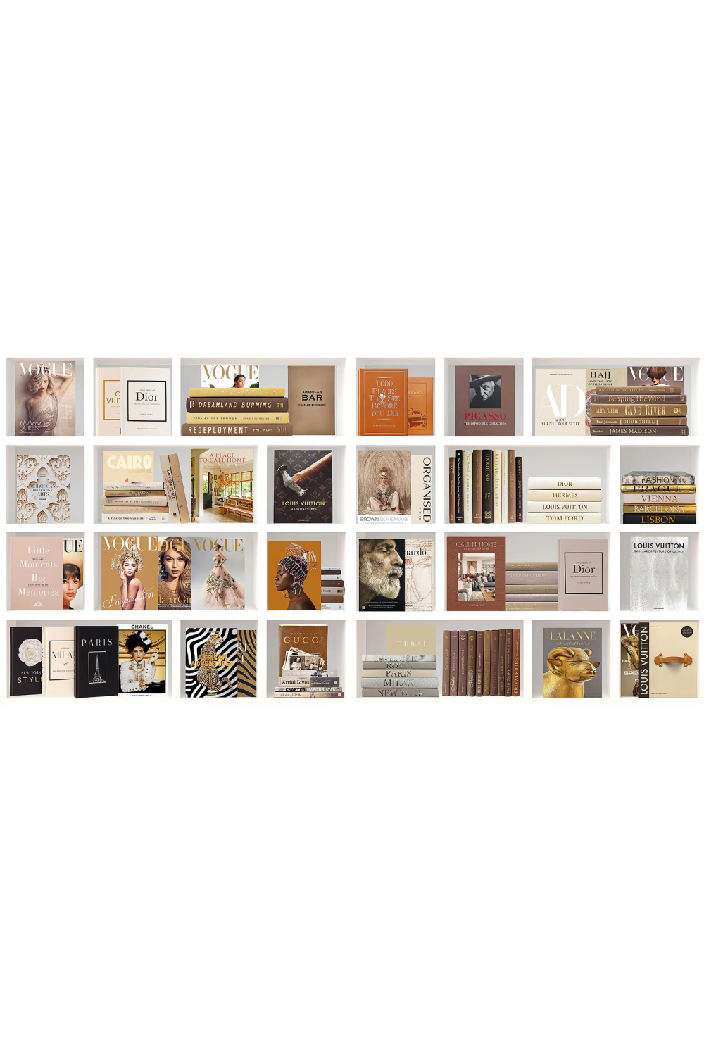 Fashion Beauty Iconic Fashion Books Plexiglass Artwork art print by Cobra Art