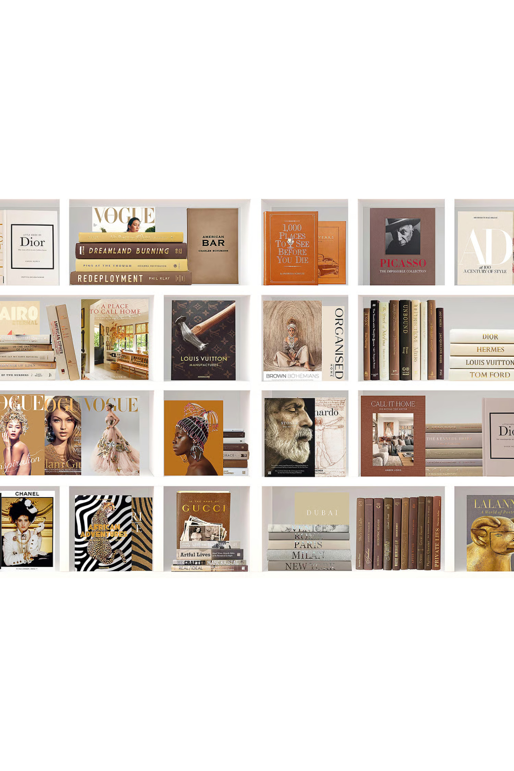 Fashion Beauty Iconic Fashion Books Plexiglass Artwork art print by Cobra Art, alternate view 2