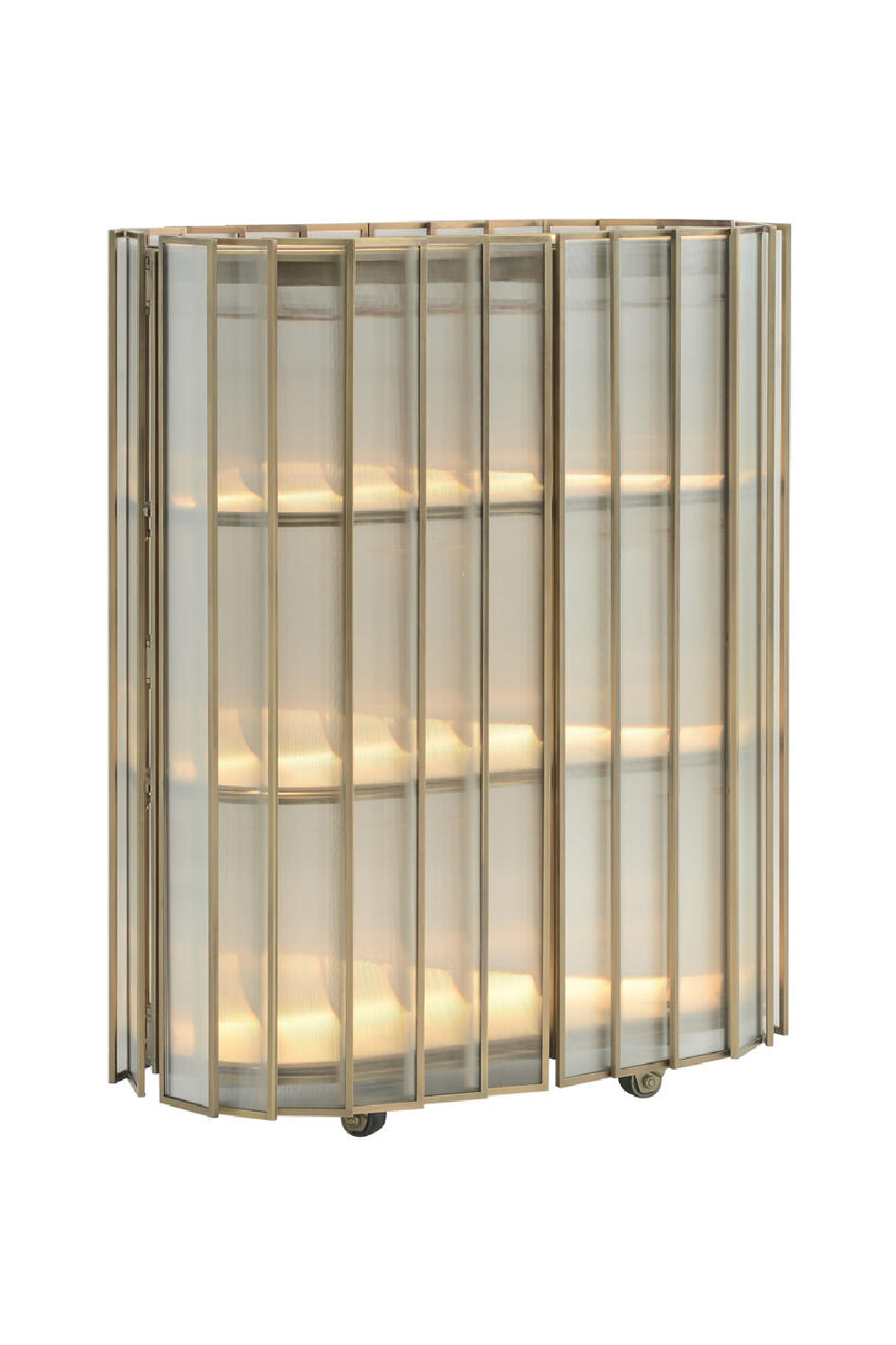 Glass Panel Bar Cabinet | Andrew Martin Shimmer | Oroa.com