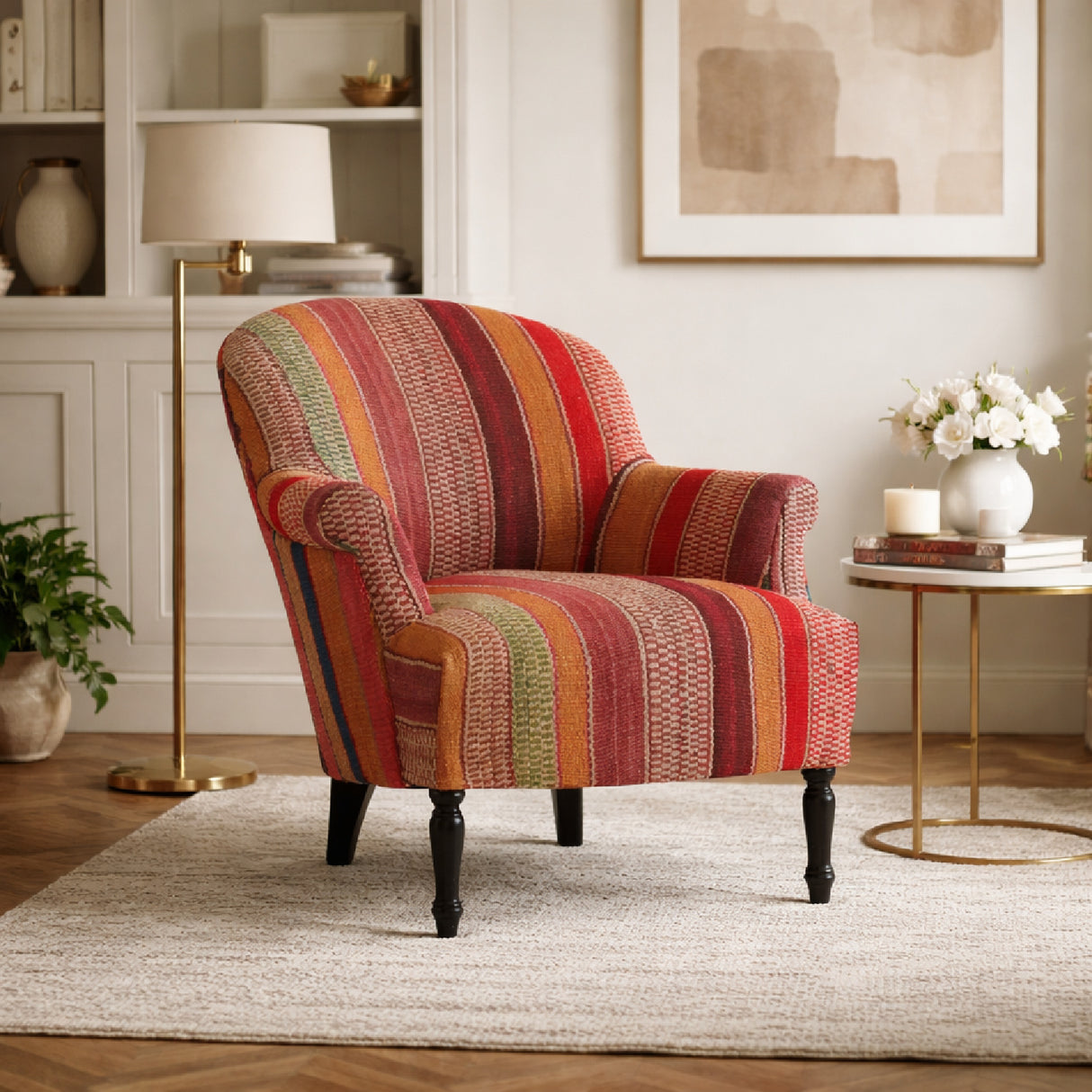 Upholstered Wingback Armchair | Oroa.com