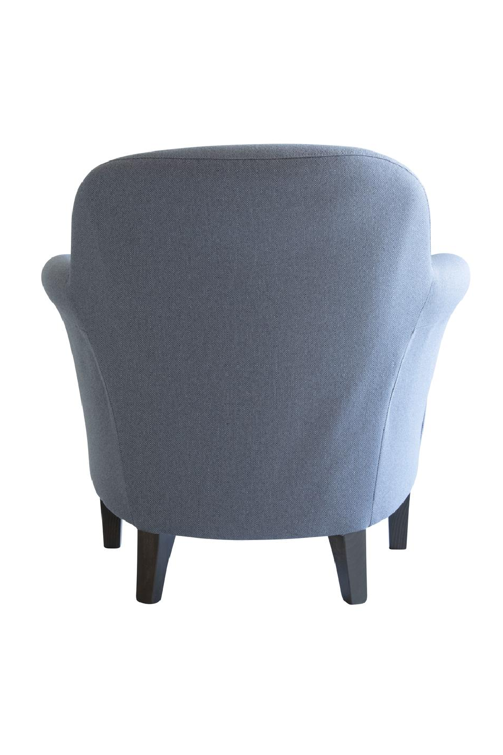 Blue Linen Lounge Armchair | Andrew Martin Victoria | Oroa.com