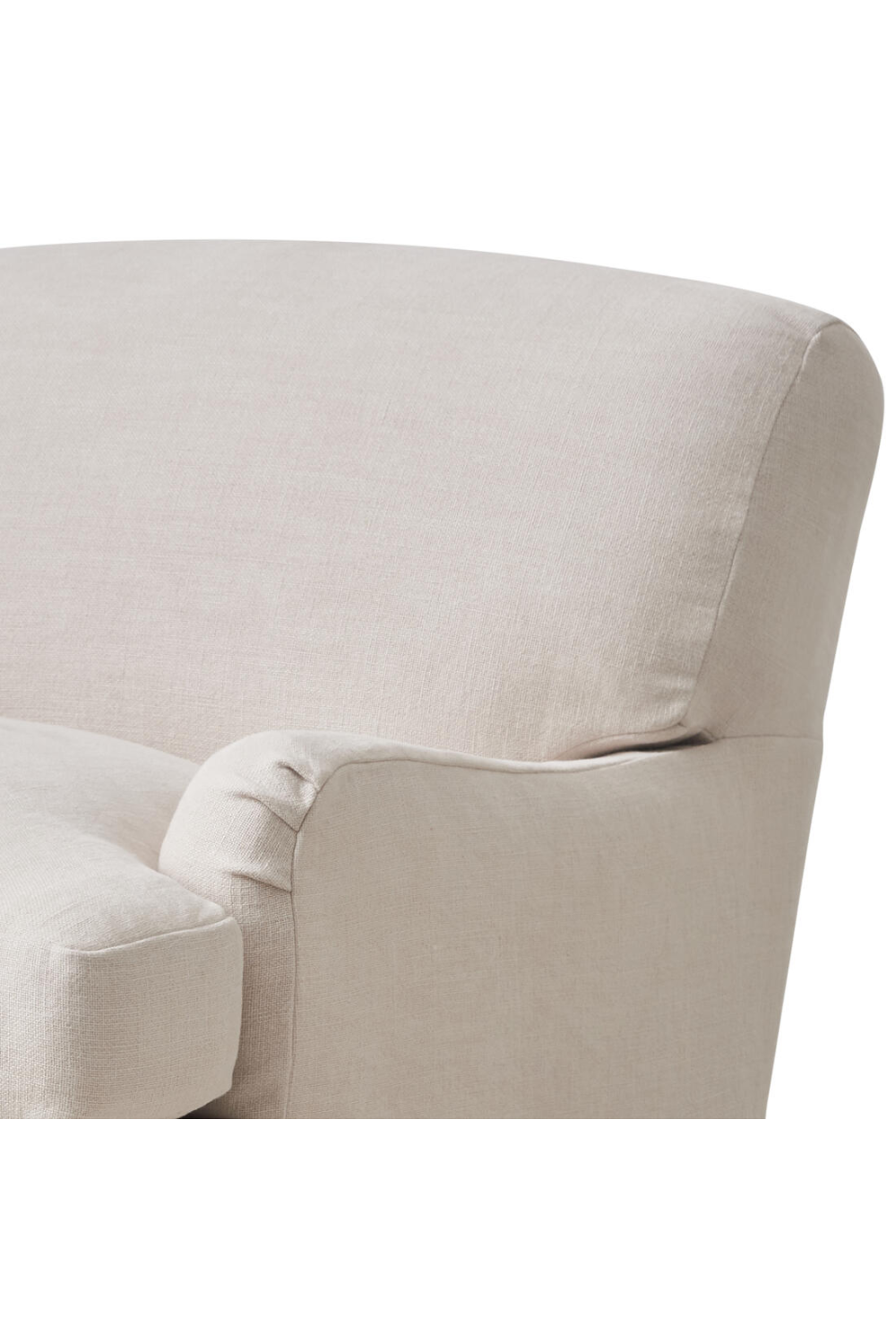 Linen Covered Lounge Chair | Andrew Martin Lady May | Oroa.com