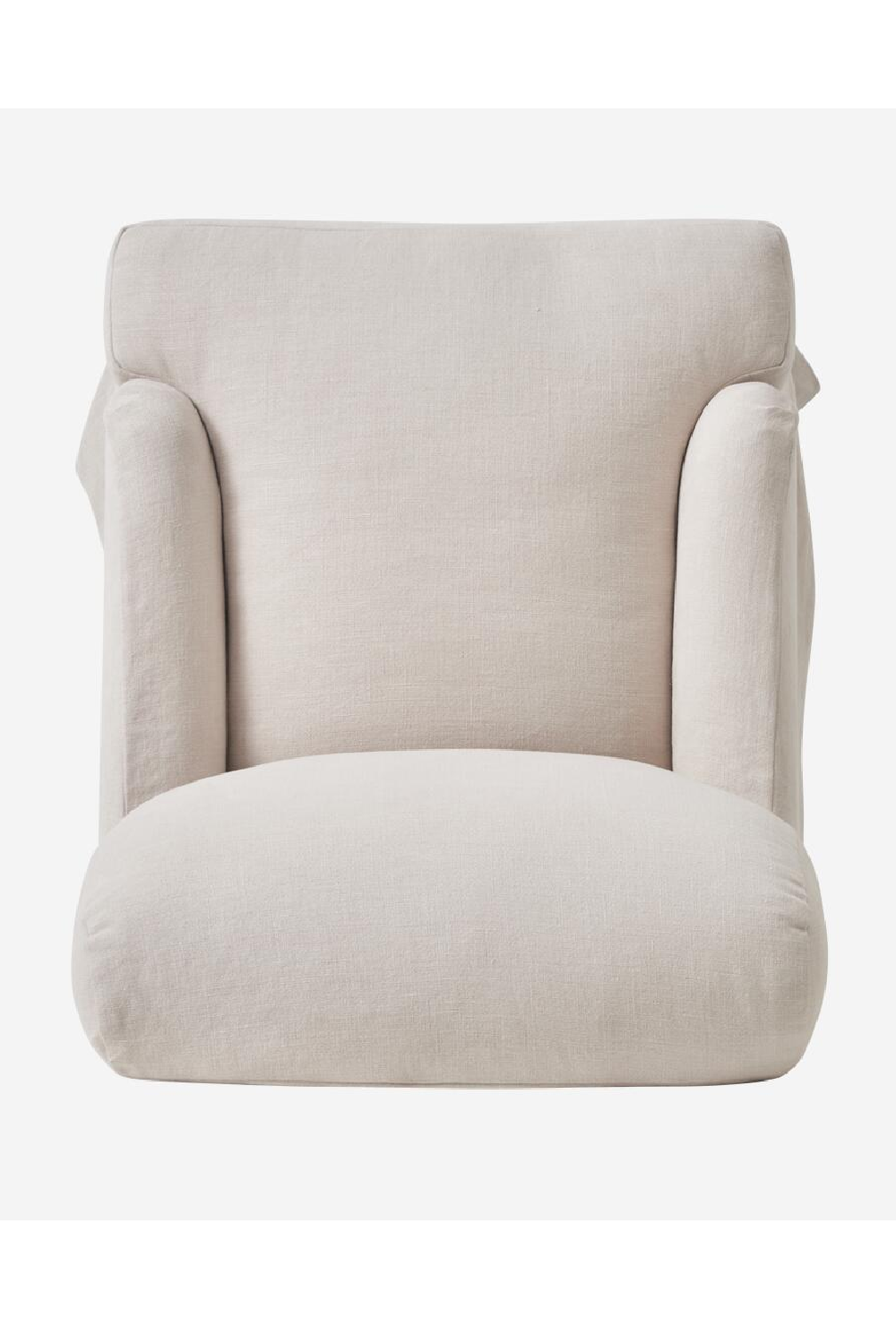 Linen Covered Lounge Chair | Andrew Martin Lady May | Oroa.com