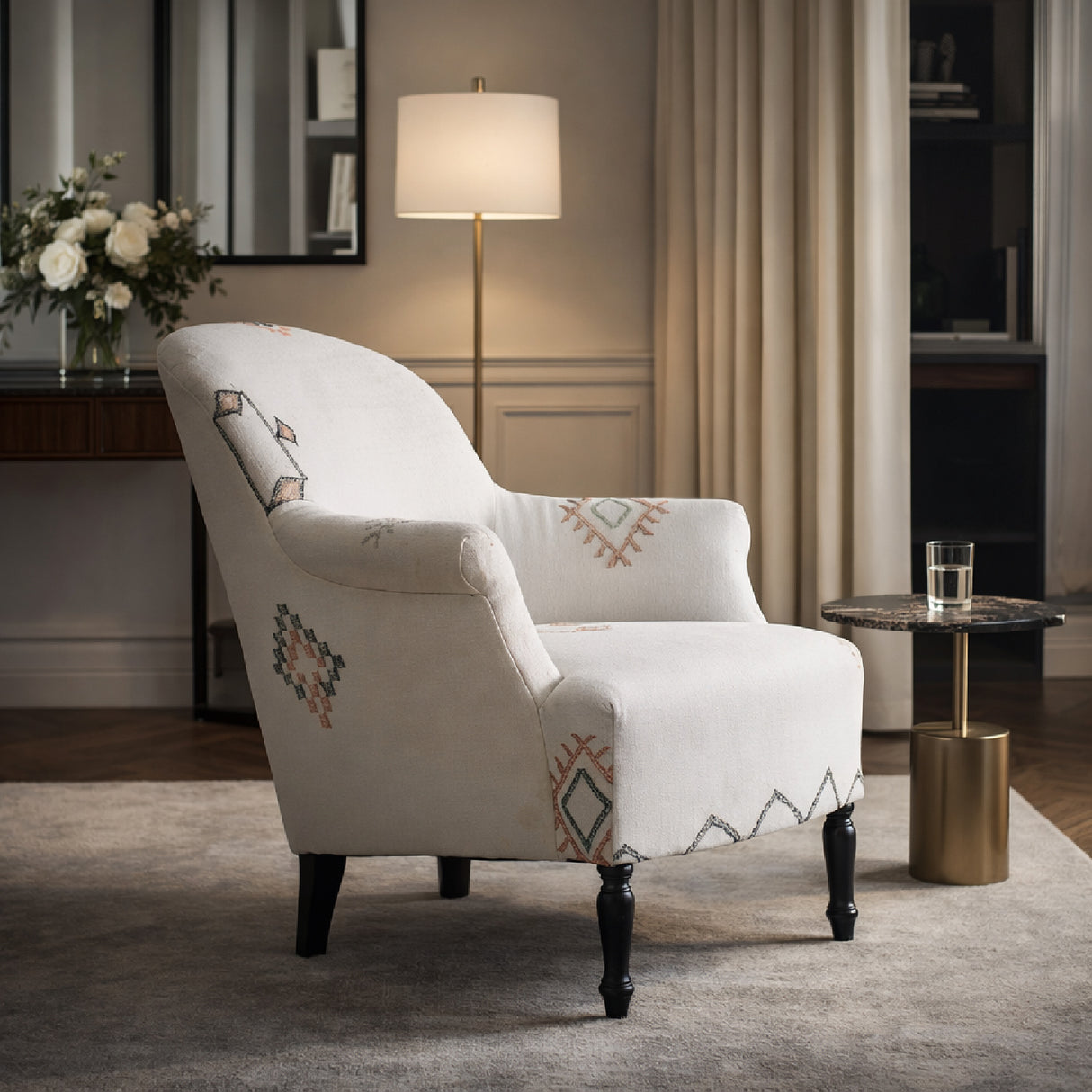Upholstered Wingback Armchair | Oroa.com