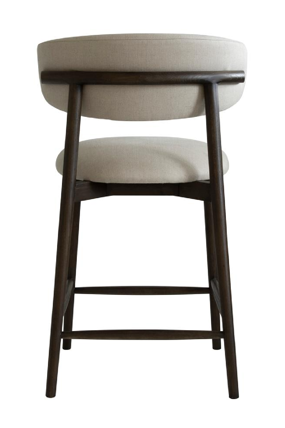 Linen Blend Bar Stool | Andrew Martin Kittyn | Oroa.com