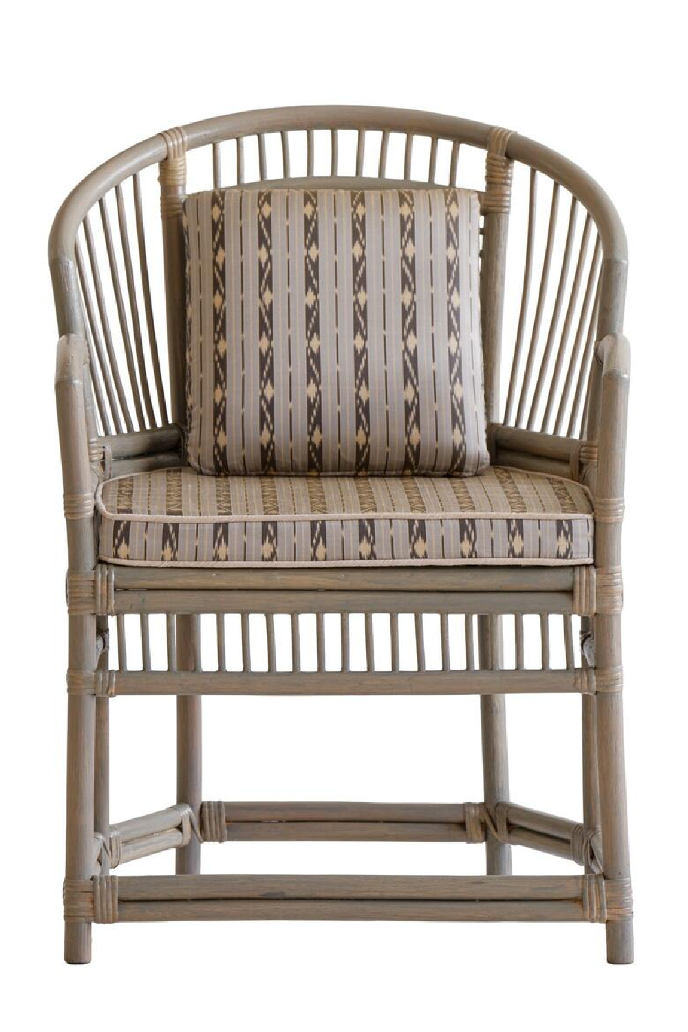 Painted Bamboo Accent Chair | Andrew Martin Trajan