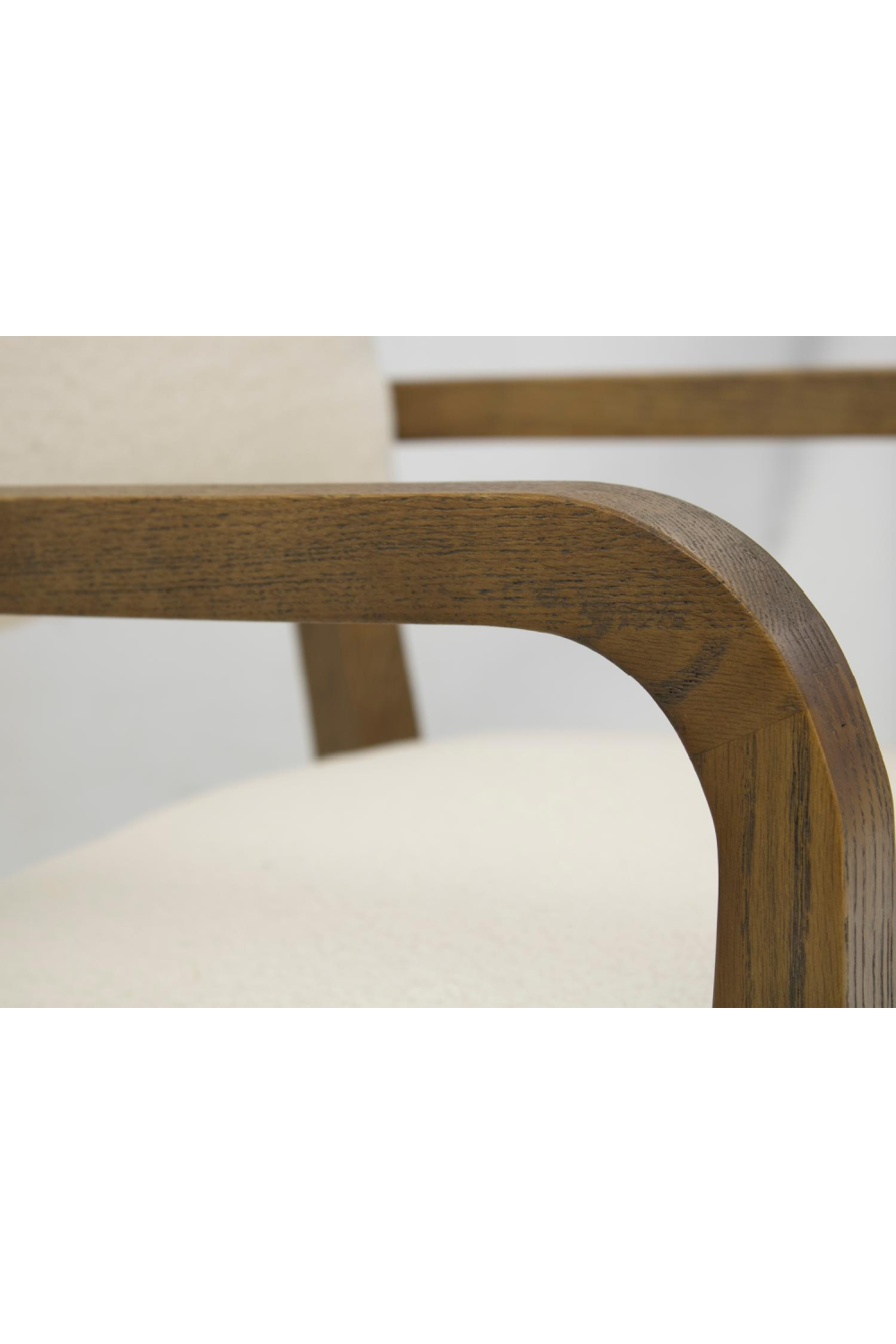 White Chenille Accent Chair | Andrew Martin Gwen | Oroa.com