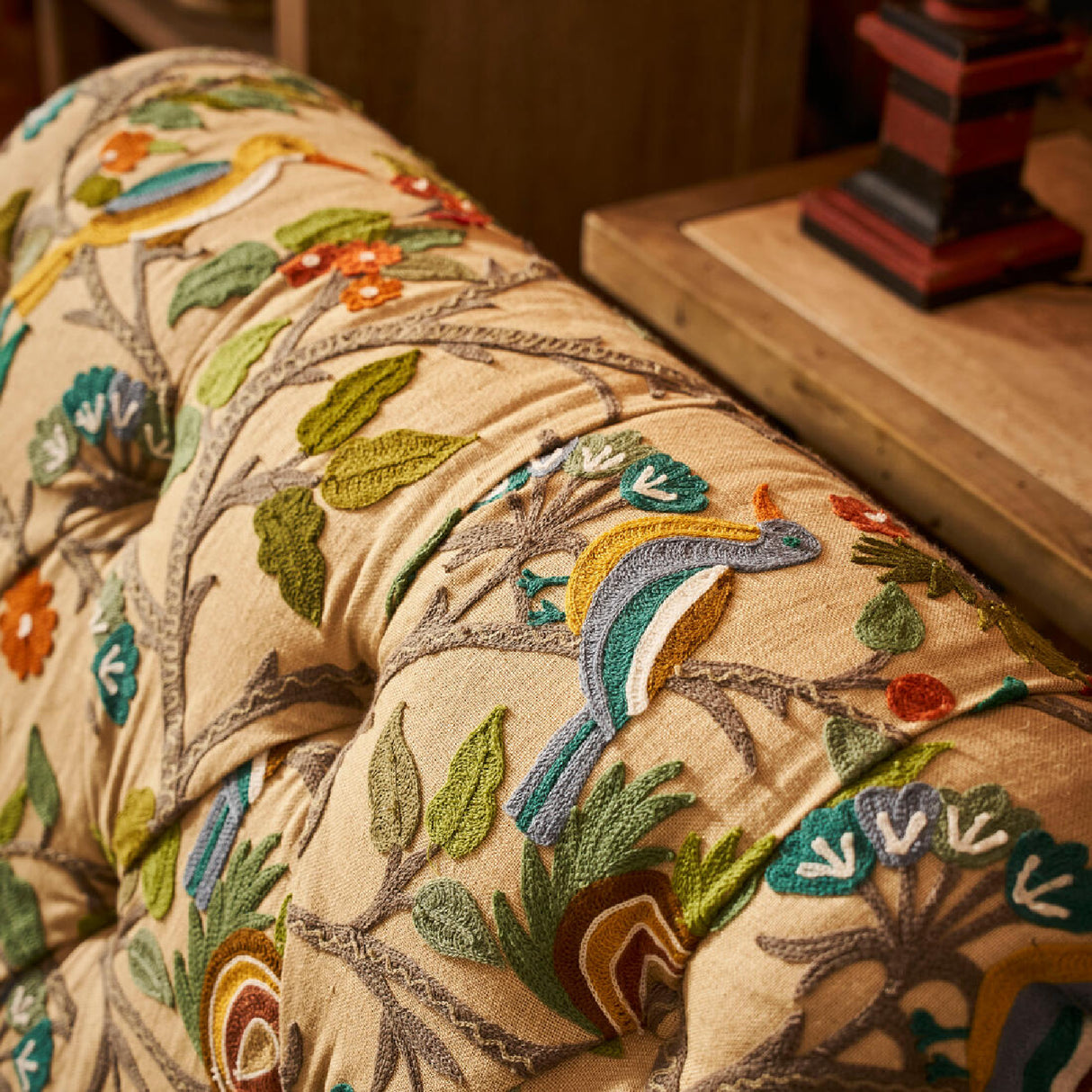 Modern European furniture - Floral Print Lounge Chair - www.oroa.com | Oroa.com