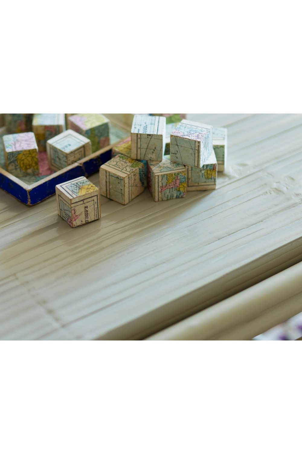 Taupe Bamboo Coffee Table | Andrew Martin Invictus | Oroa.com