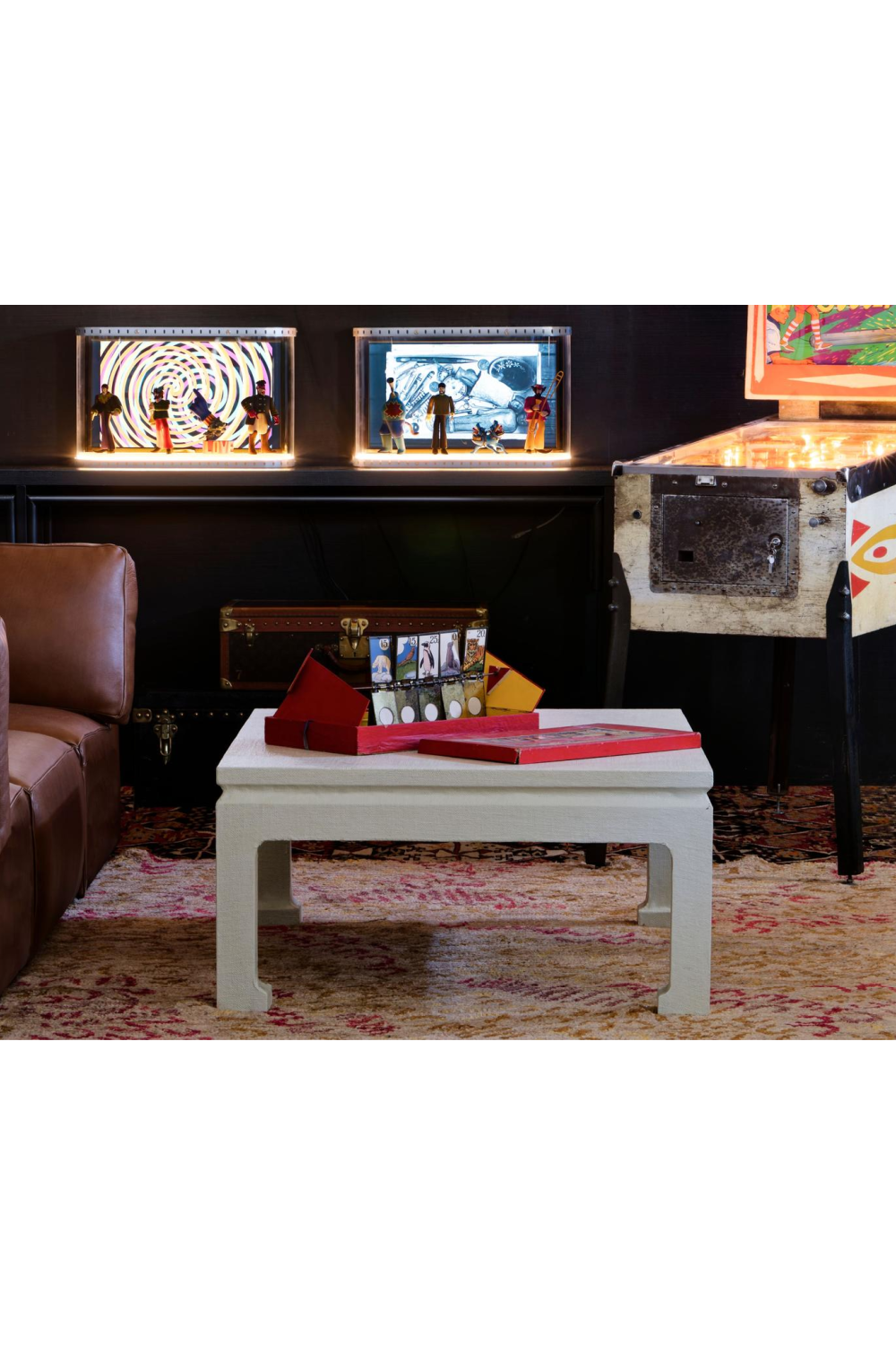 Lacquered Square Coffee Table | Andrew Martin Poseidon | Oroa.com