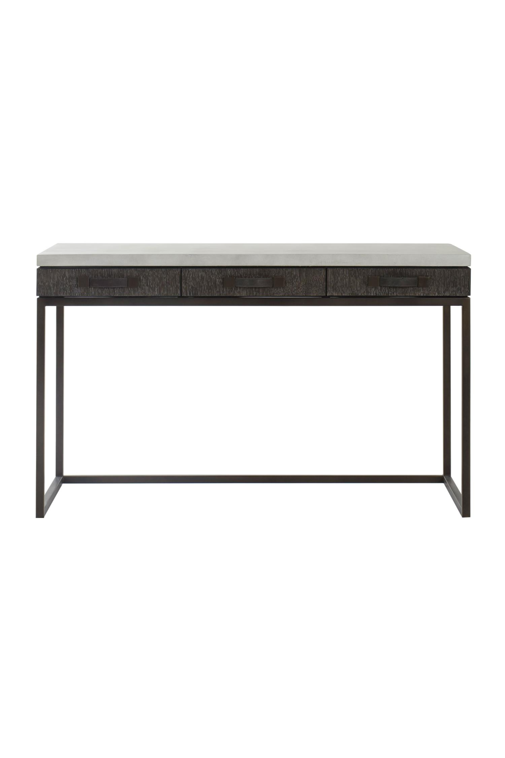 Concrete Top 3-Drawer Desk | Andrew Martin Emerson | Oroa.com