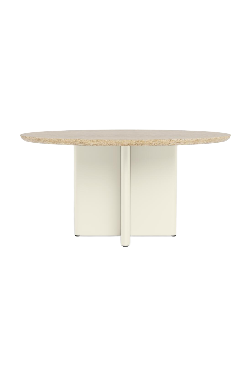 Outdoor Aluminium Round Dining Table | Andrew Martin Caicos | Woodfurniture.com