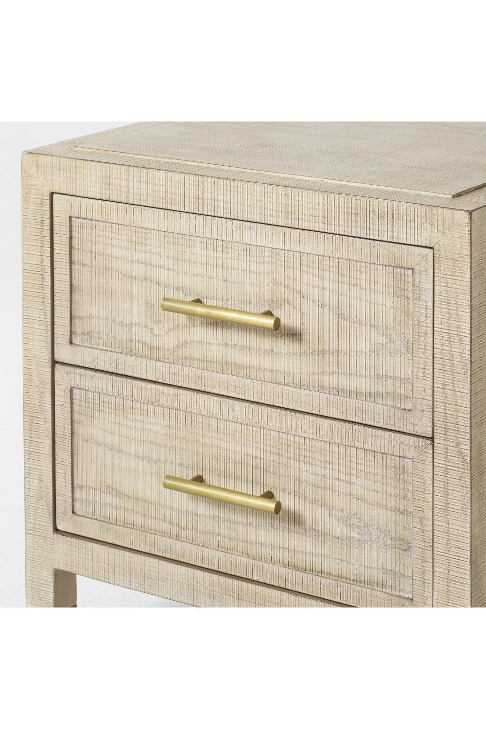 2 Drawer Natural Nightstand | Andrew Martin Raffles | OROA.com