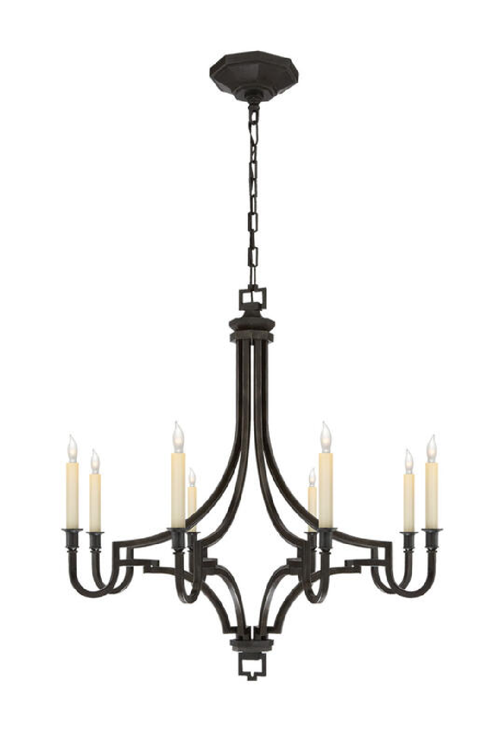 Eight-Candle Chandelier | Andrew Martin Mykonos | Oroa.com