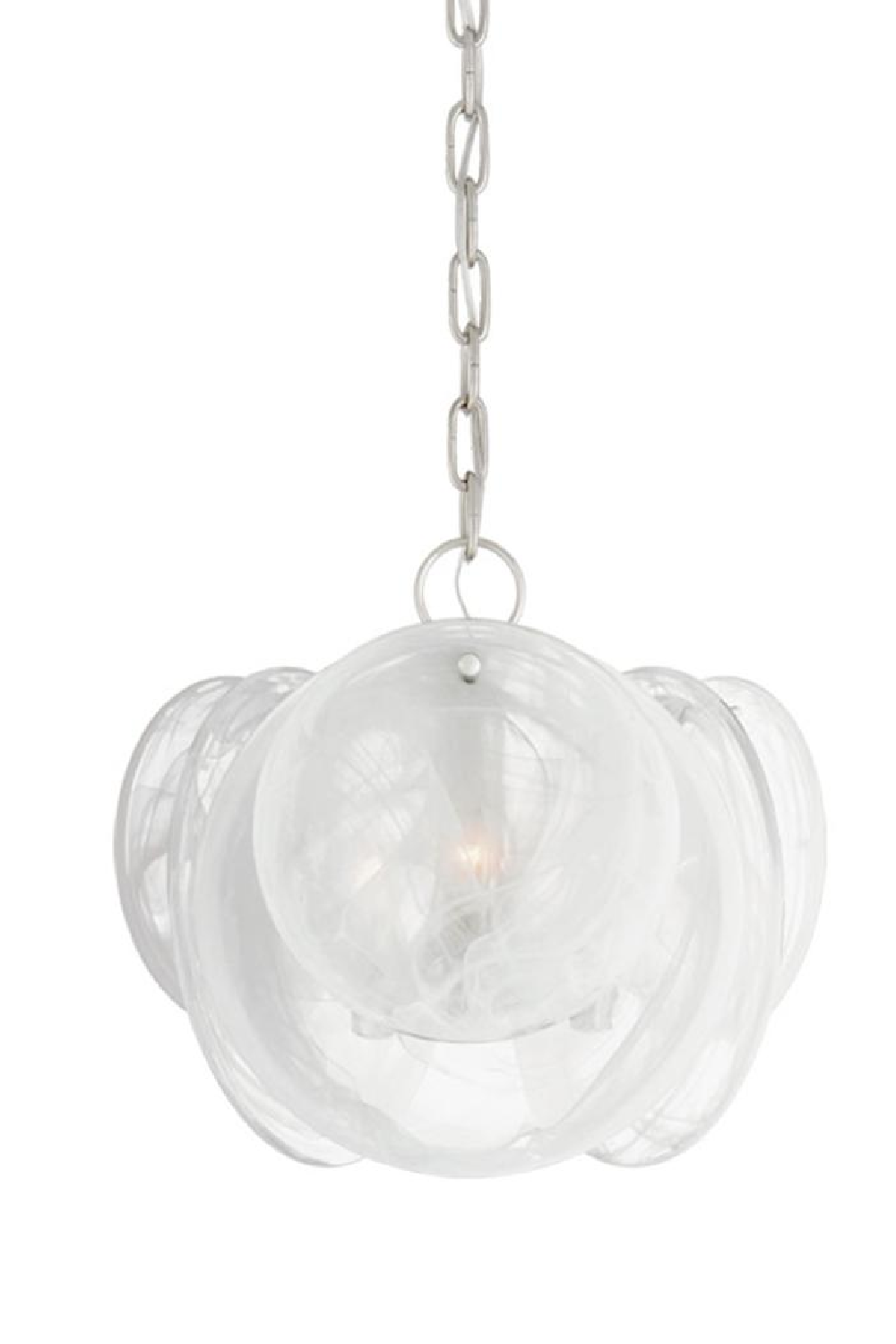 Frosted Glass Discs Chandelier | Andrew Martin Loire | Oroa.com