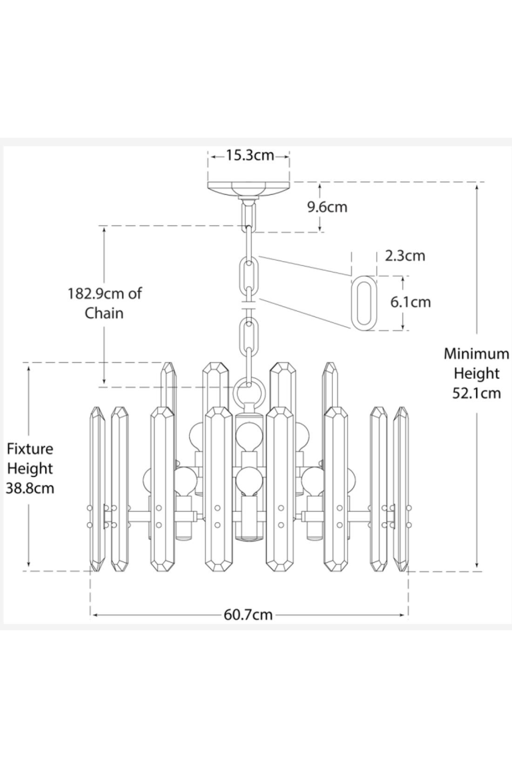 Tiered Crystal Chandelier | Andrew Martin Bonnington | Oroa.com