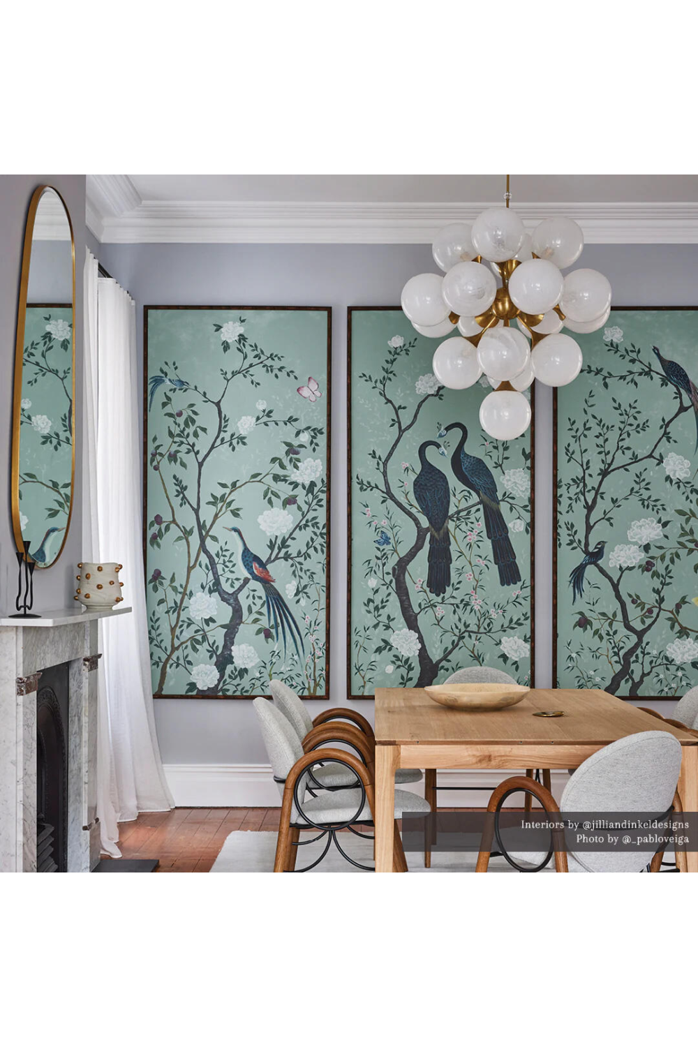 Glass Orbs Tiered Chandelier | Andrew Martin Cristol | Oroa.com