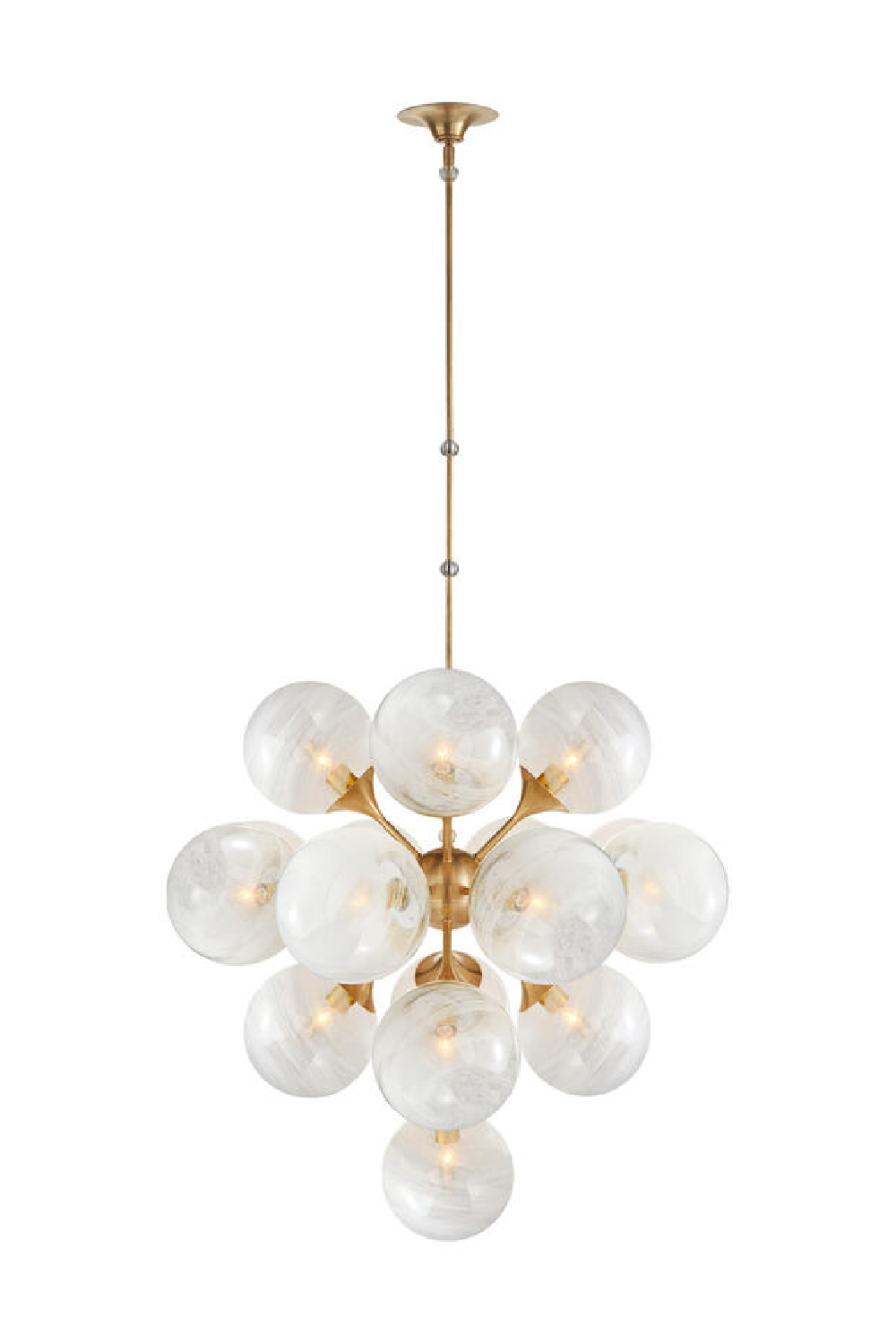 Glass Orbs Tiered Chandelier | Andrew Martin Cristol | Oroa.com
