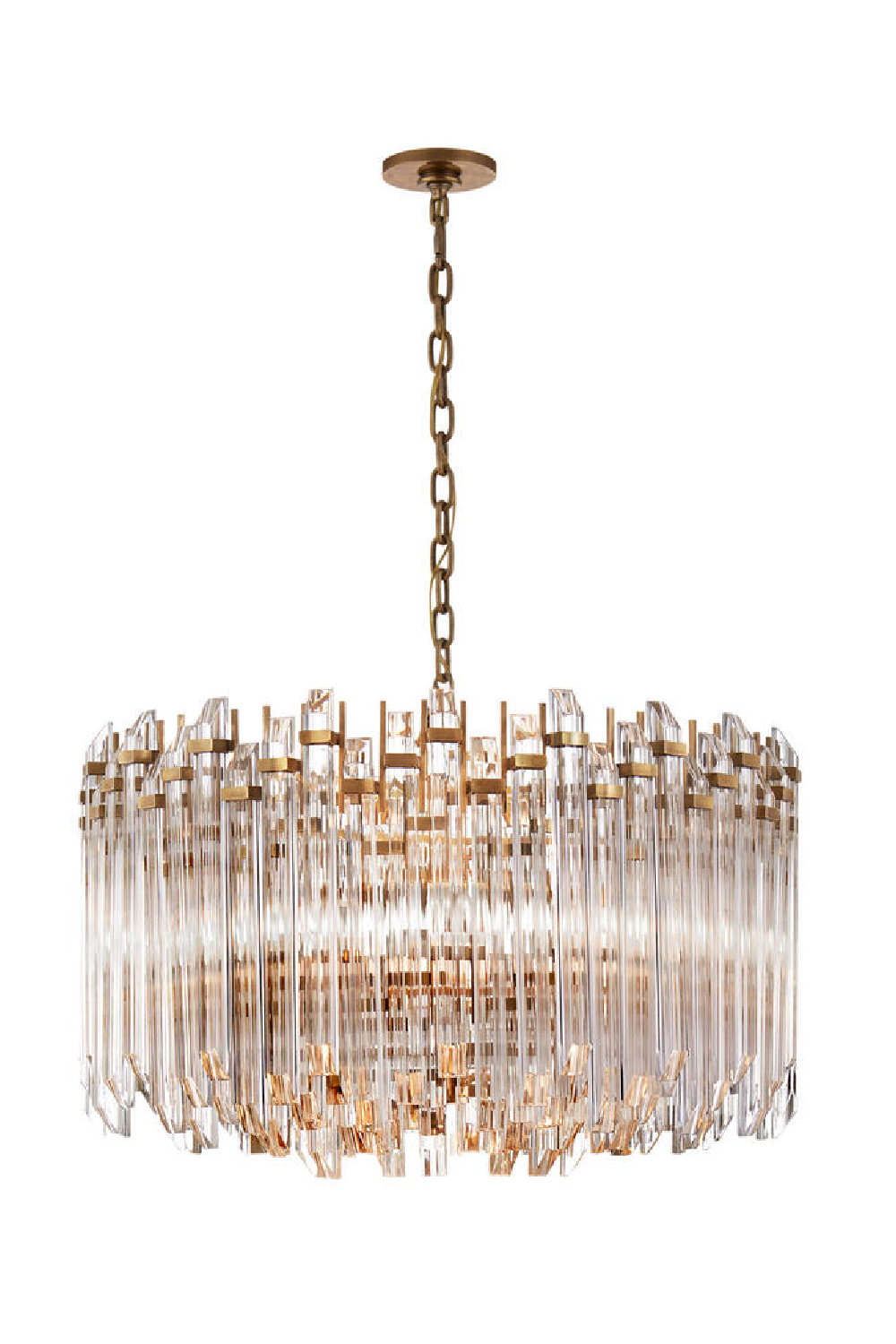 Modern Drum Chandelier | Andrew Martin Adele | Oroa.com