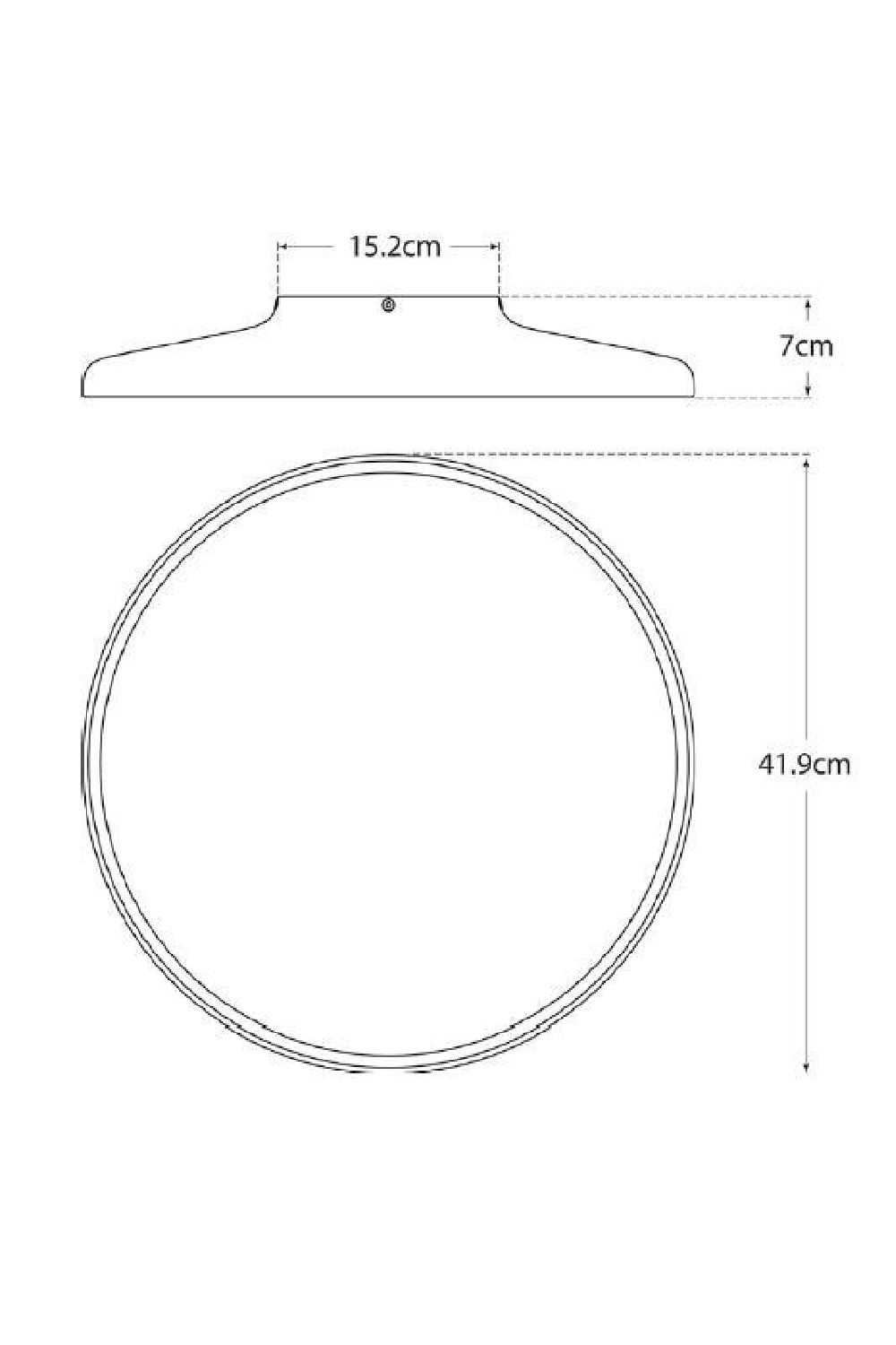 Frosted Round Ceiling Lamp | Oroa.com