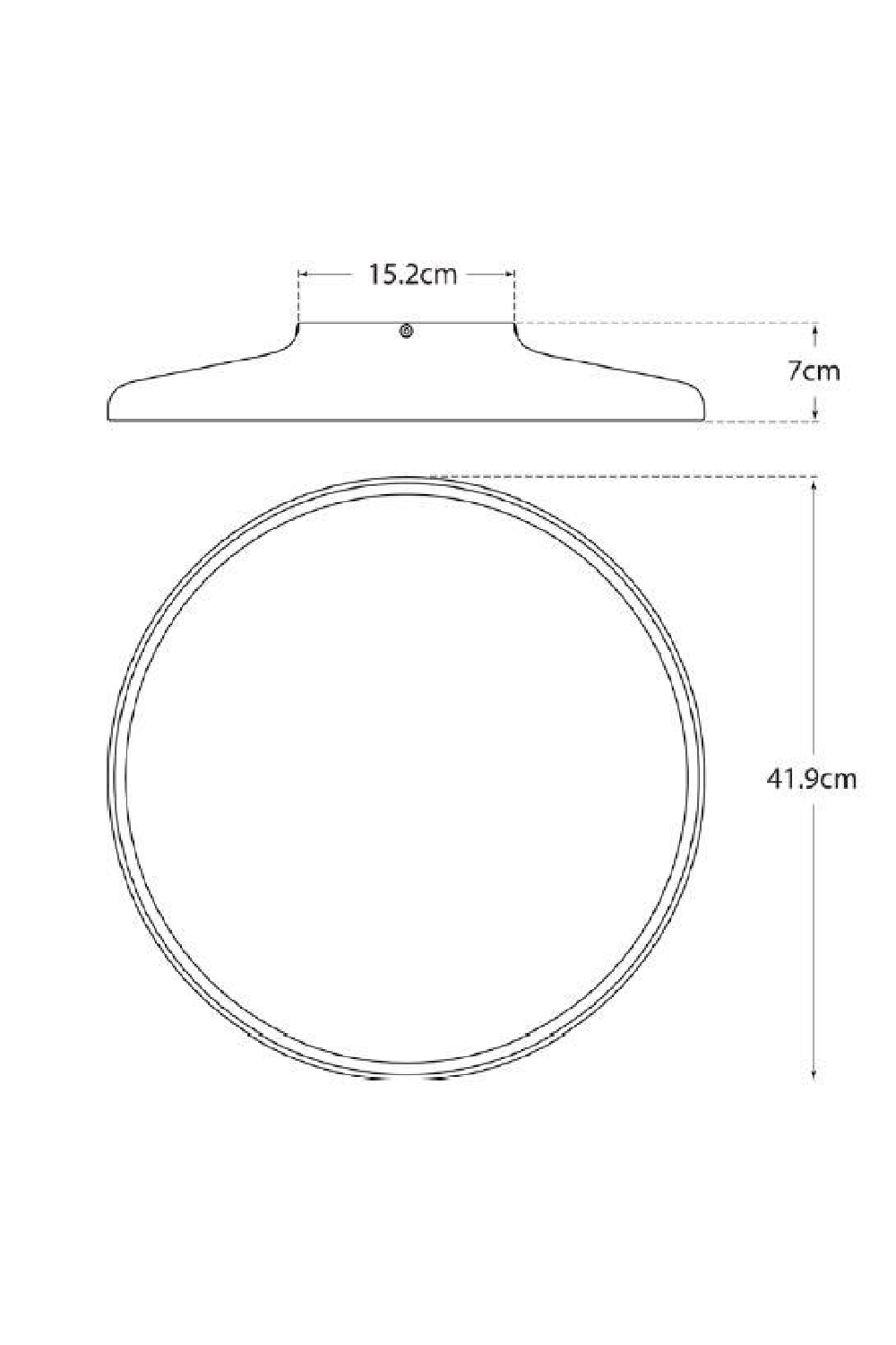 Frosted Round Ceiling Lamp | Oroa.com