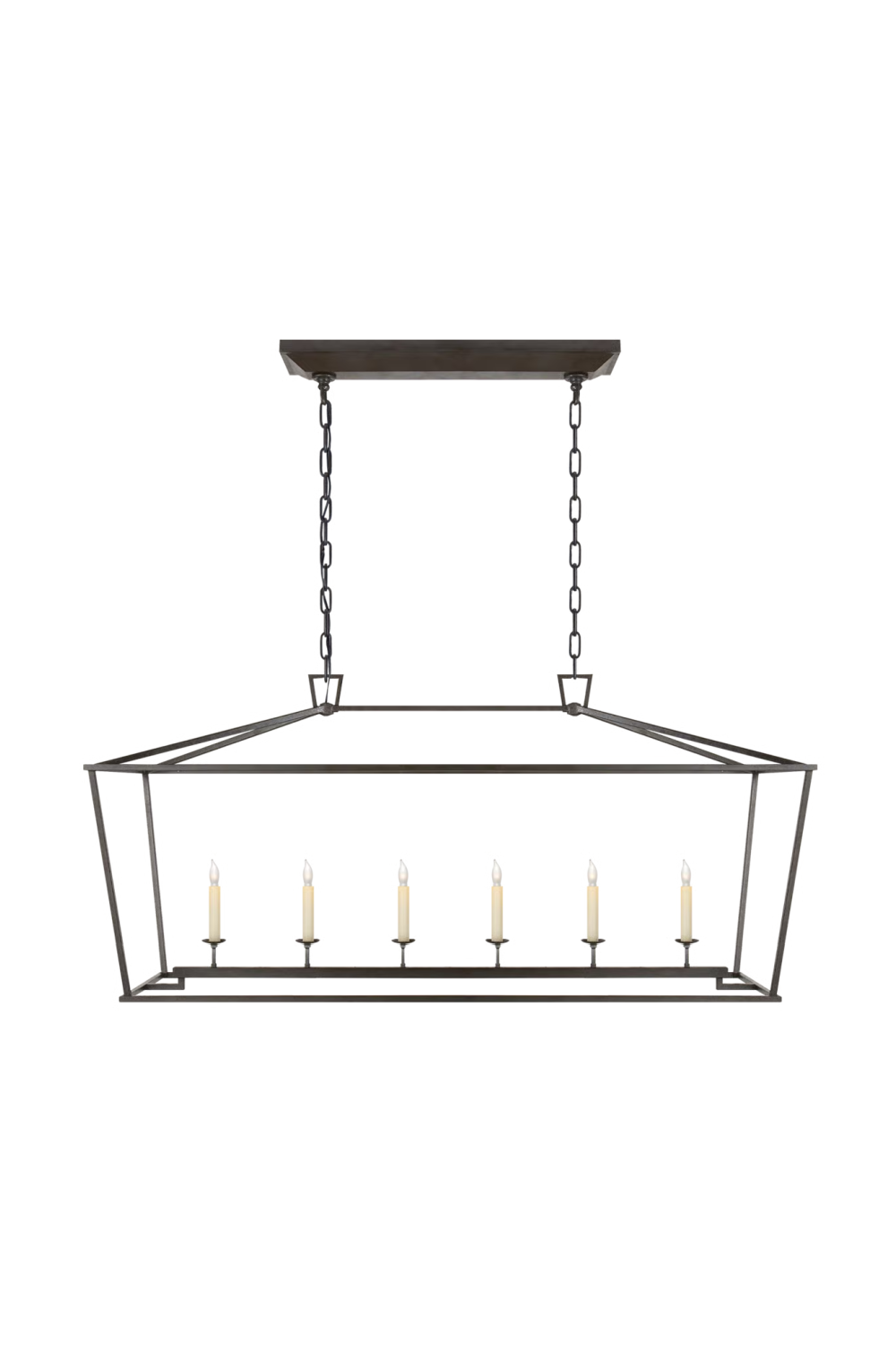 Steel-Framed Linear Pendant Lamp | Andrew Martin Darlana | Oroa.com