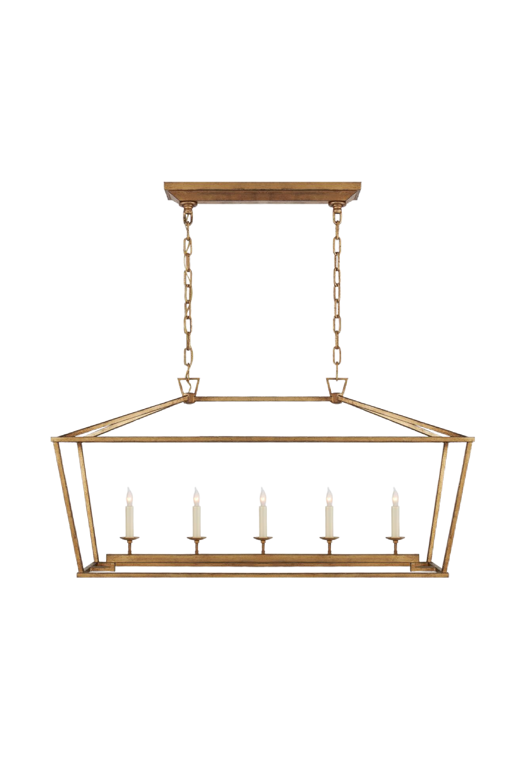 Steel-Framed Linear Pendant Lamp | Andrew Martin Darlana | Oroa.com