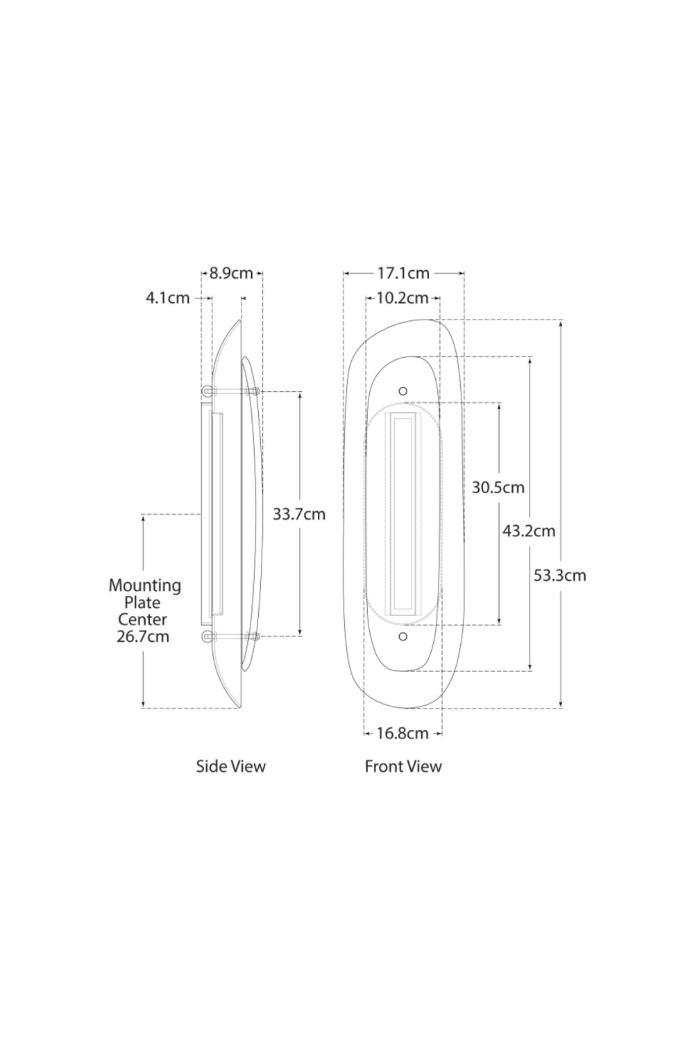 Alabaster Plate Wall Lamp | Andrew Martin Samos | Oroa.com