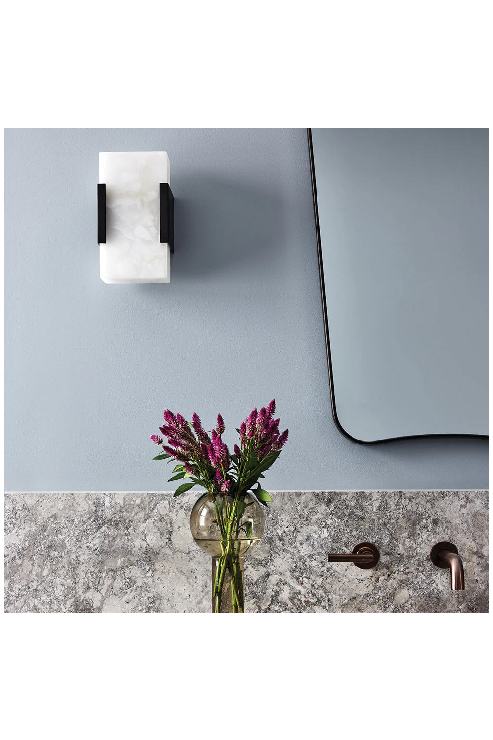 Rectangular Alabaster Wall Lamp | Oroa.com