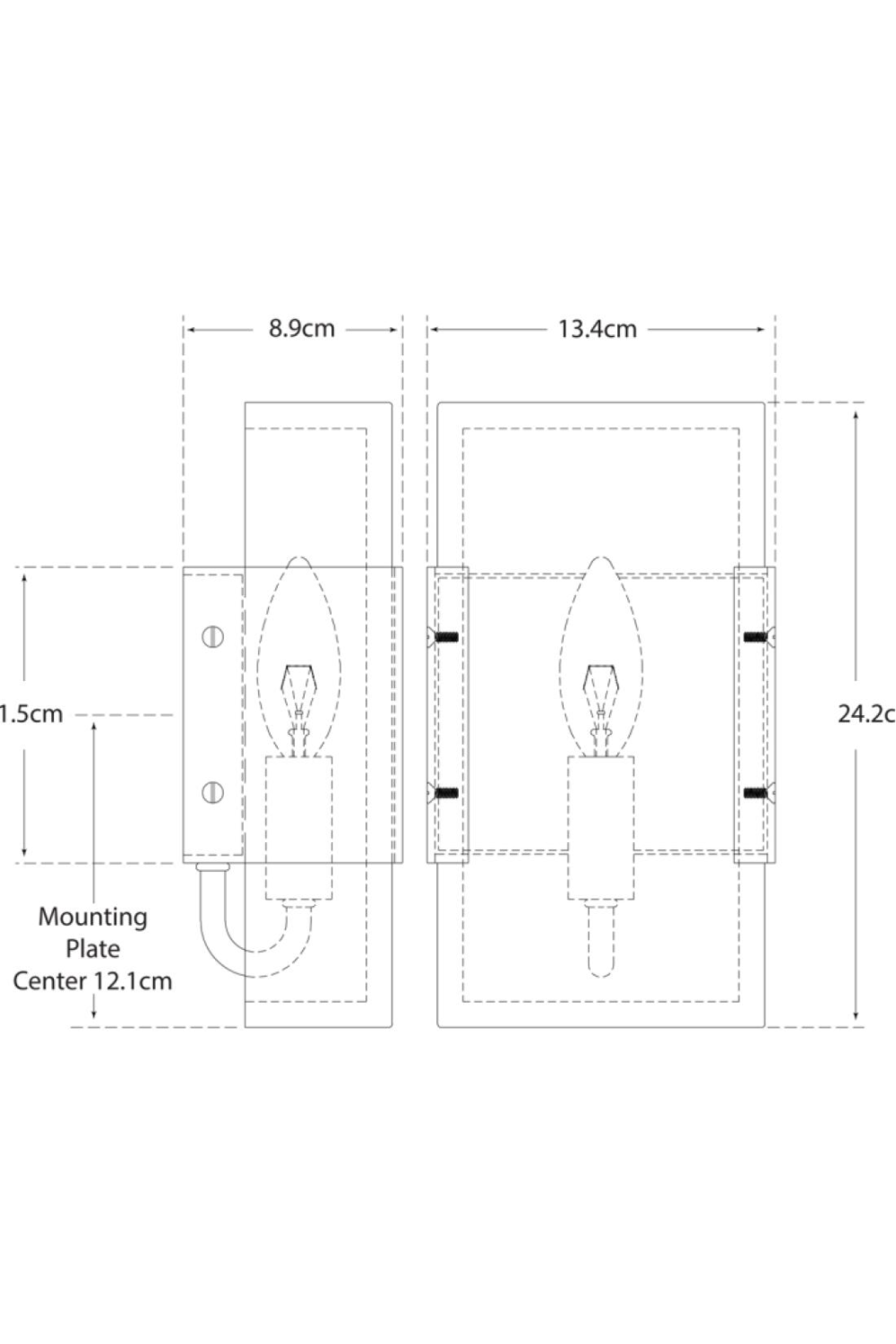 Rectangular Alabaster Wall Lamp | Andrew Martin Covet | Oroa.com