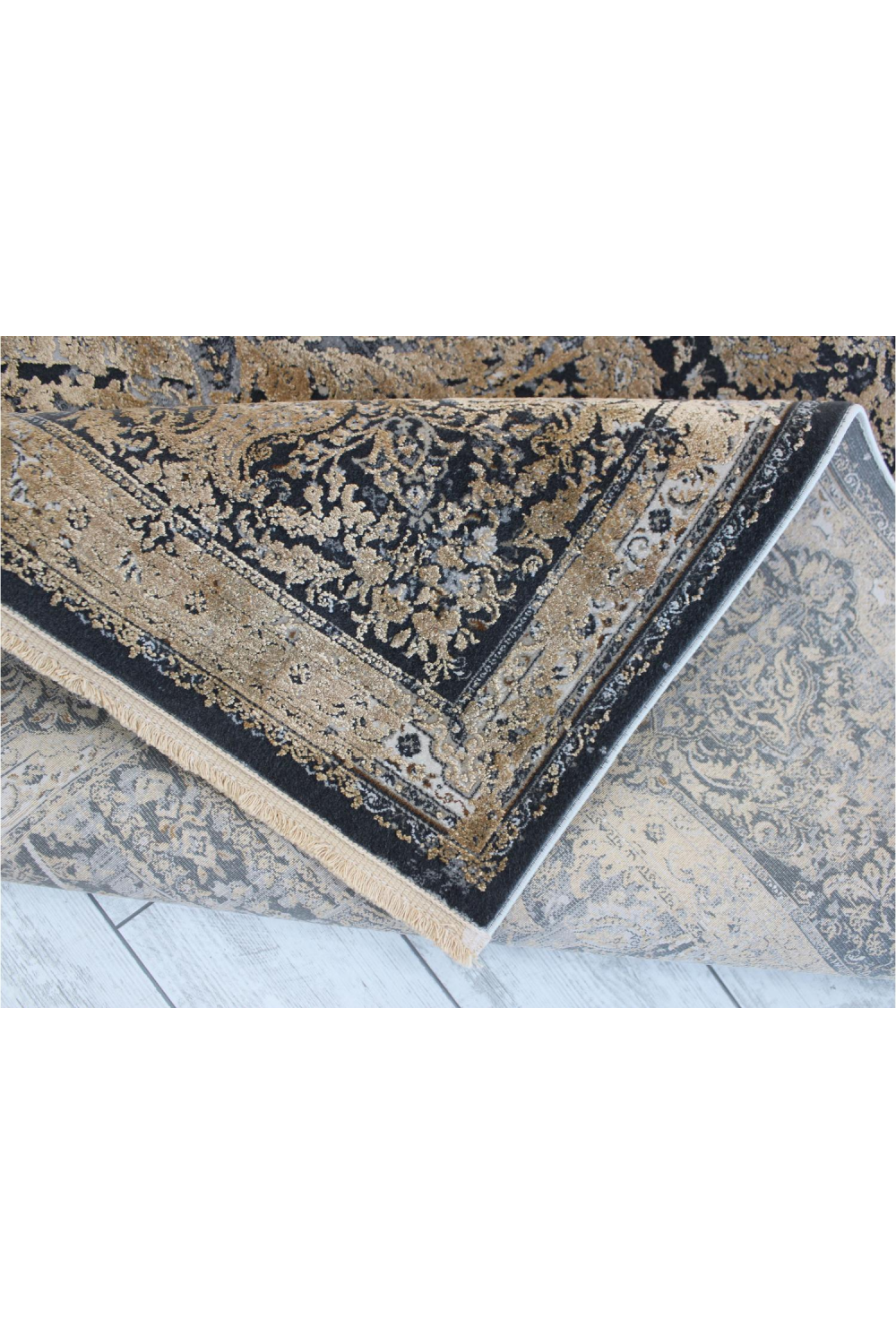 Gold Toned Persian Rug | Andrew Martin Kiana | Oroa.com