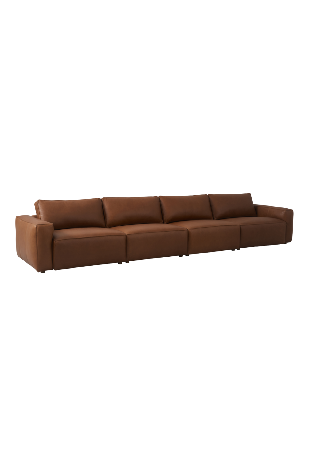 Brown Leather Sectional Sofa | Andrew Martin Arthur | Oroa.com