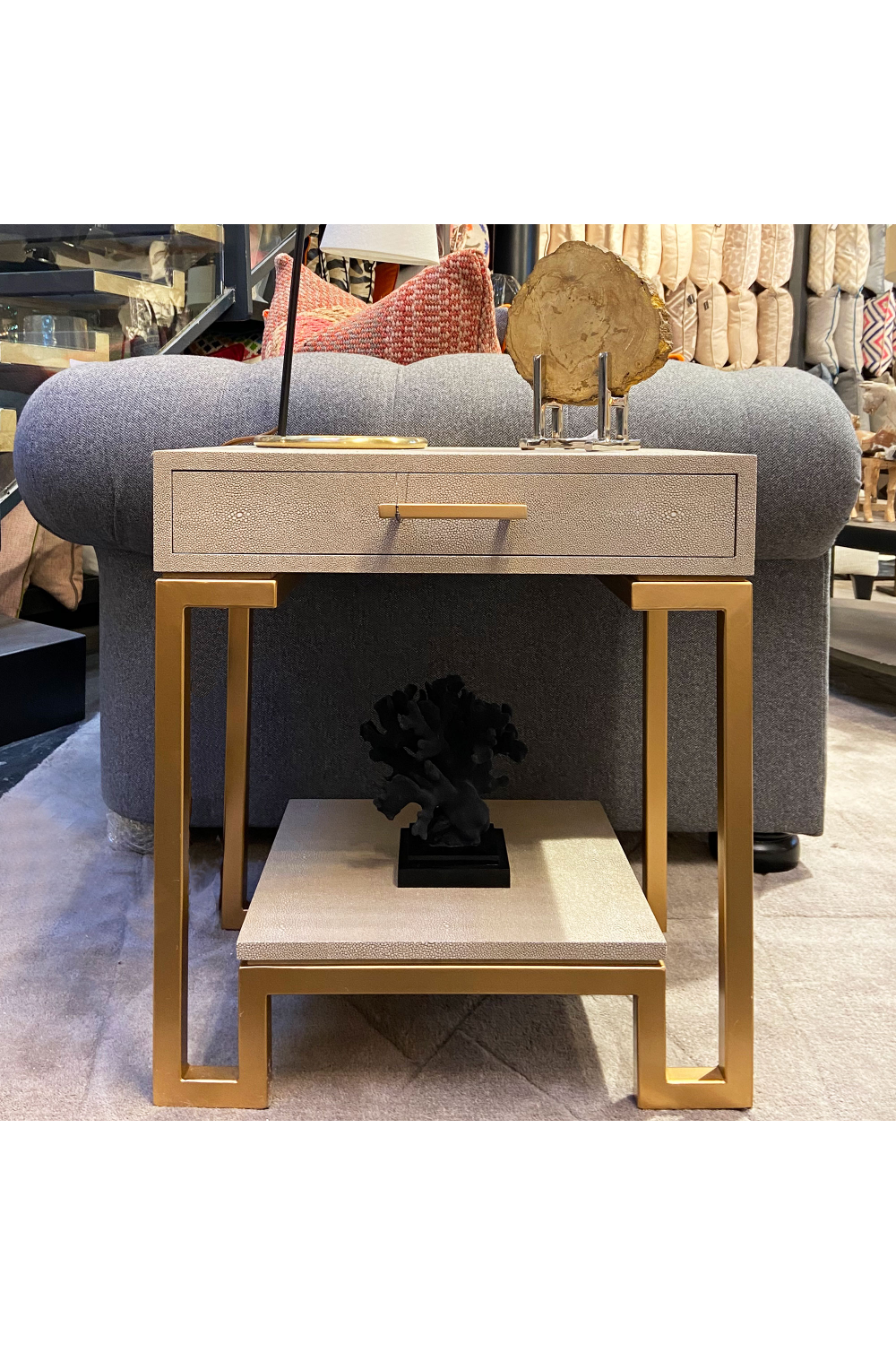 Shagreen Side Table | Andrew Martin Flex | Oroa.com