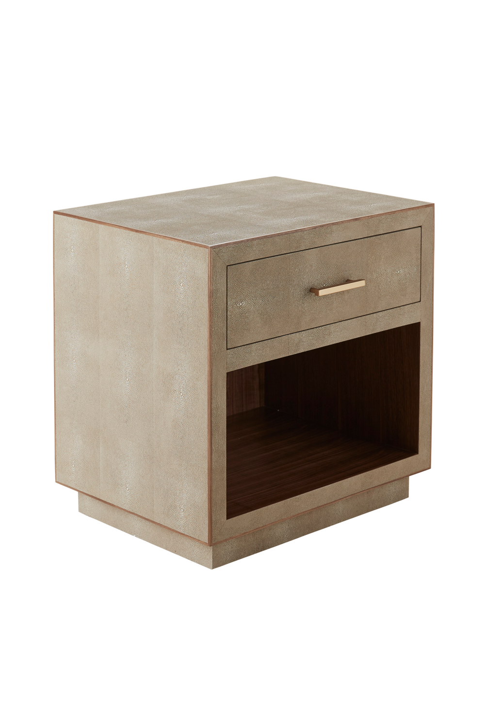 Shagreen with Drawer Bedside Table | Andrew Martin Fitz | Oroa.com