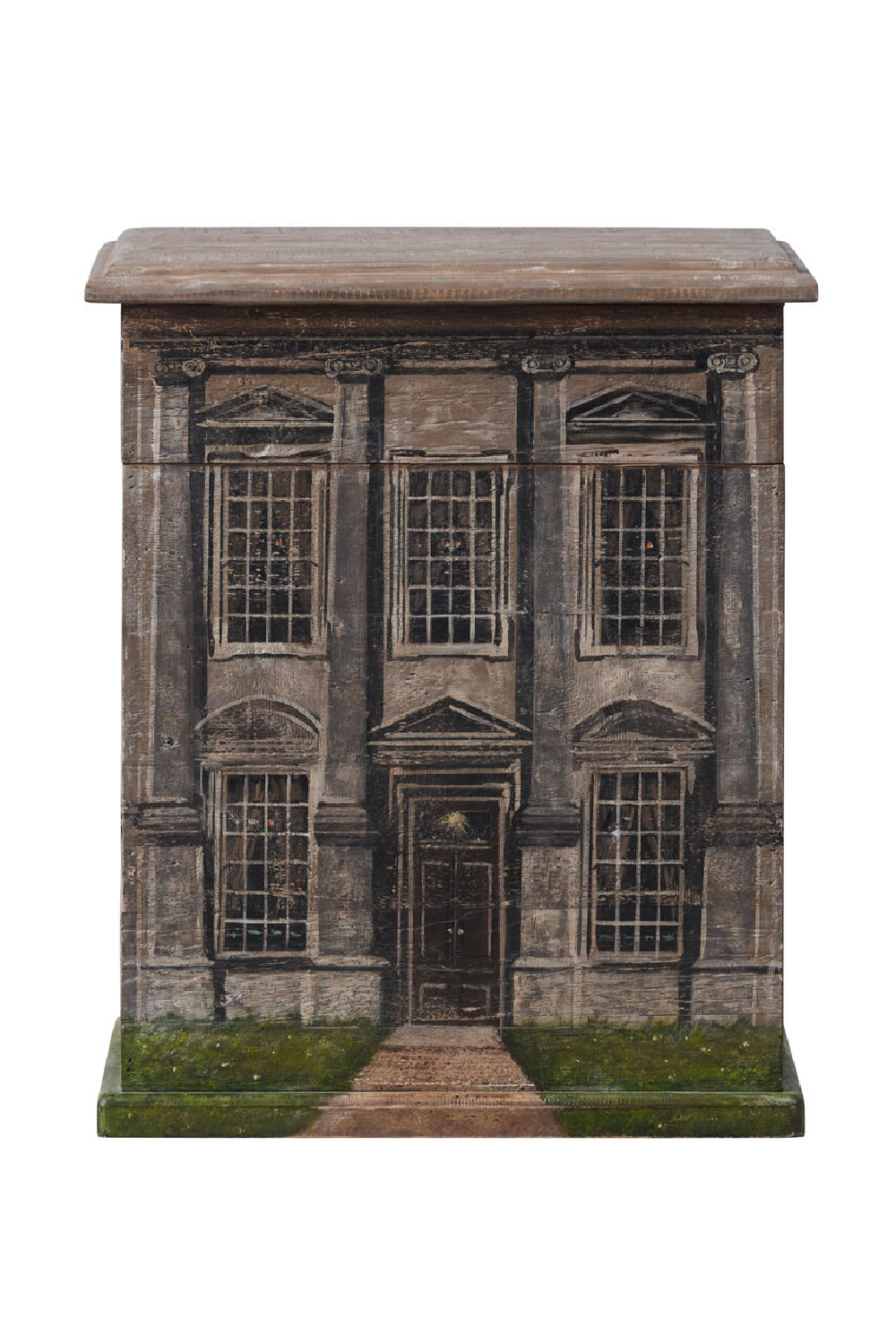 Painted Trunk Pine Side Table | Andrew Martin Filippo | Oroa.com