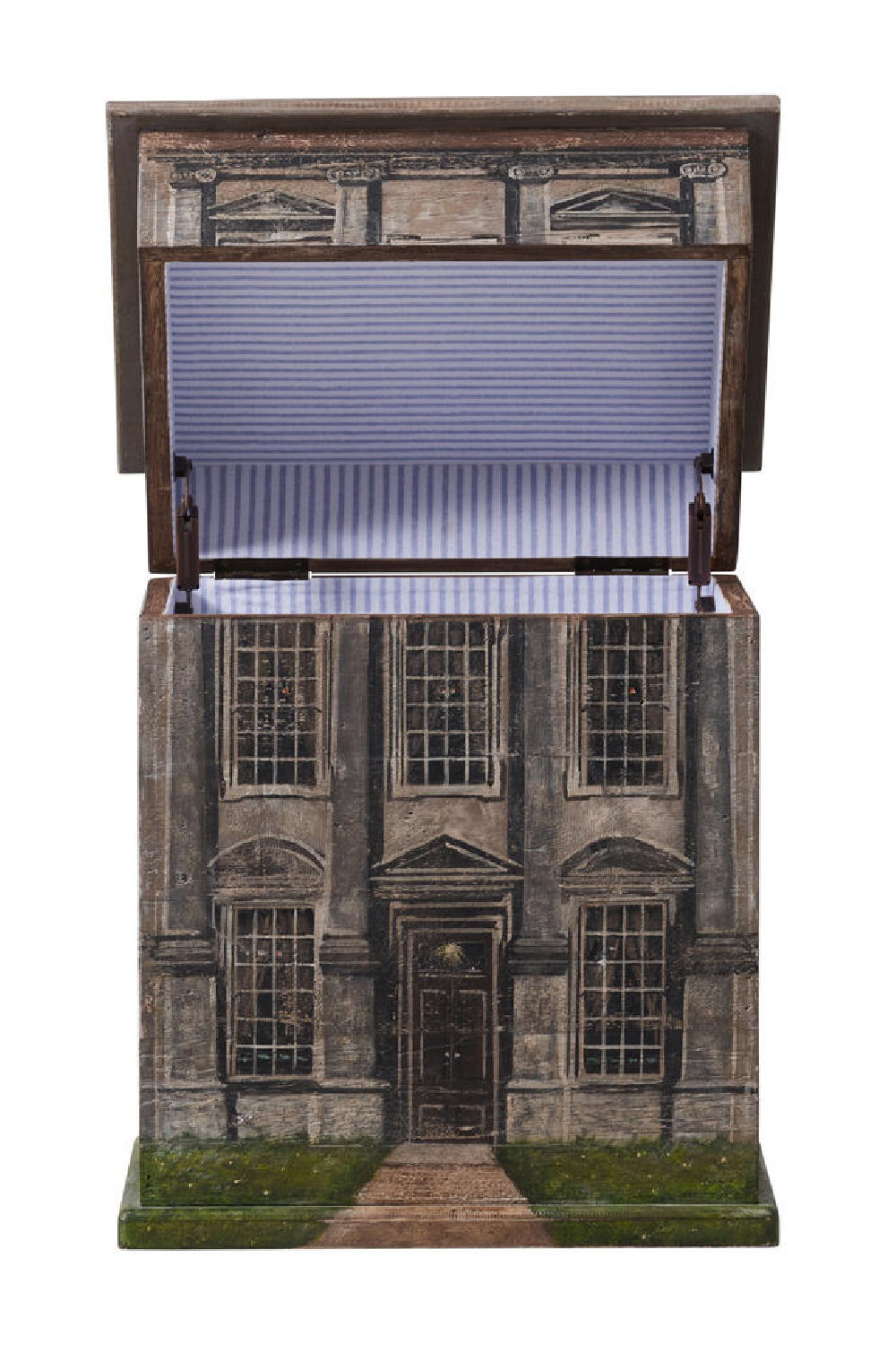 Painted Trunk Pine Side Table | Andrew Martin Filippo | Oroa.com