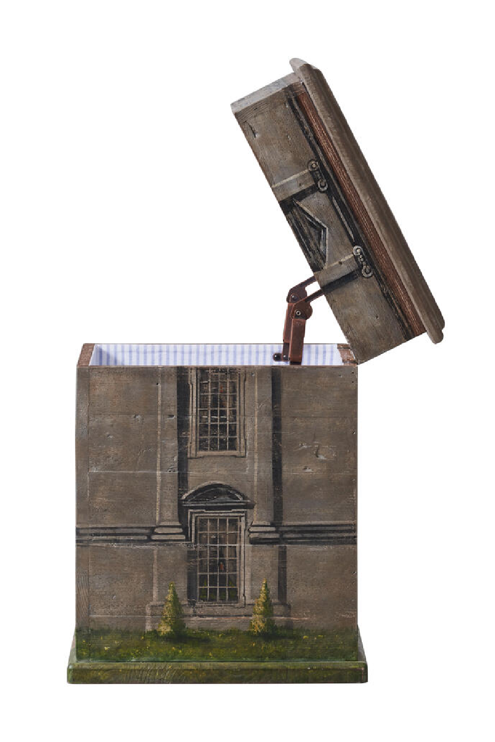 Painted Trunk Pine Side Table | Andrew Martin Filippo | Oroa.com