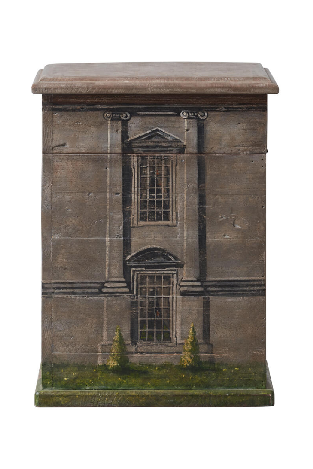 Painted Trunk Pine Side Table | Andrew Martin Filippo | Oroa.com