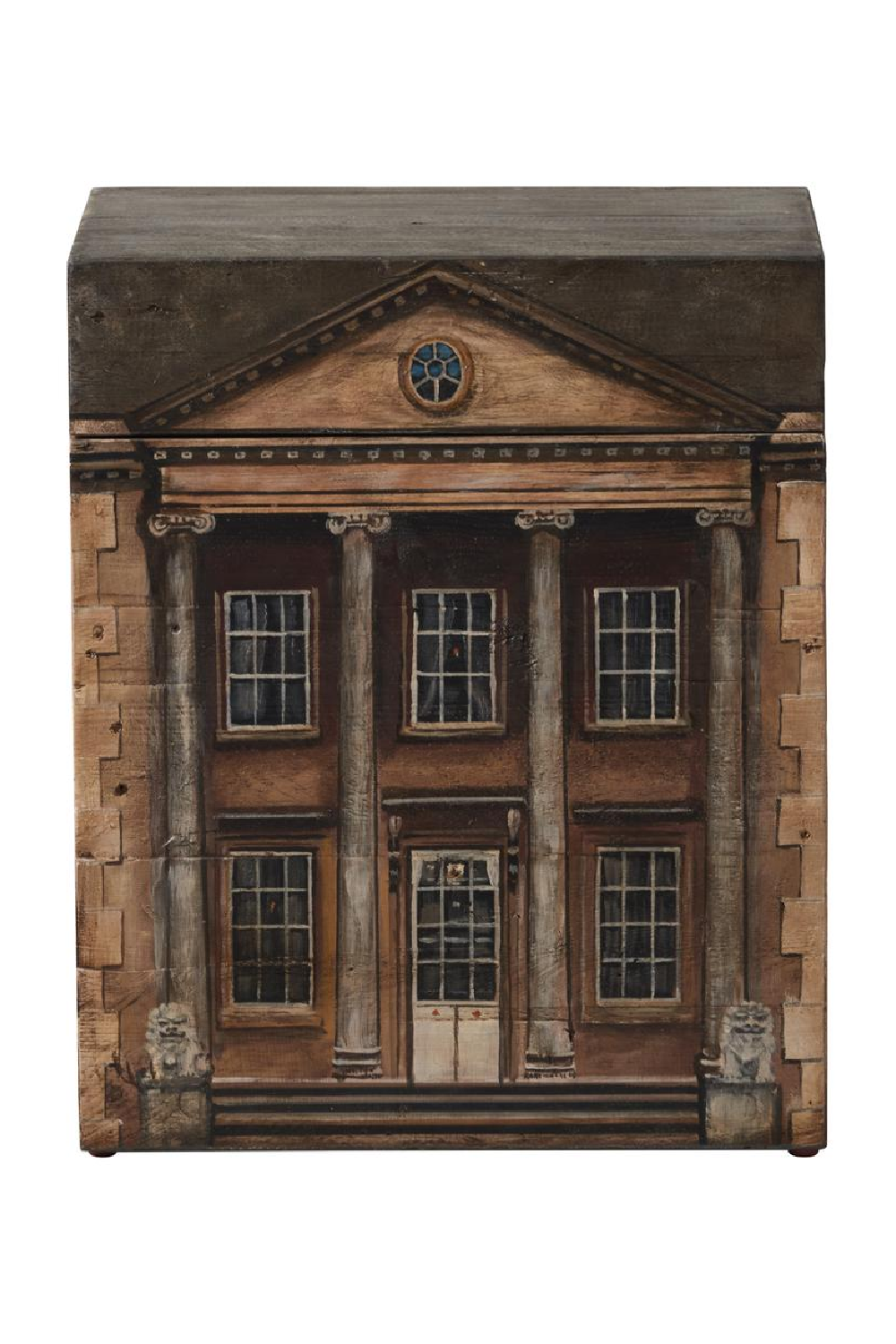 Hand-Painted Pine Trunk Side Table | Andrew Martin Jacopo | Oroa.com