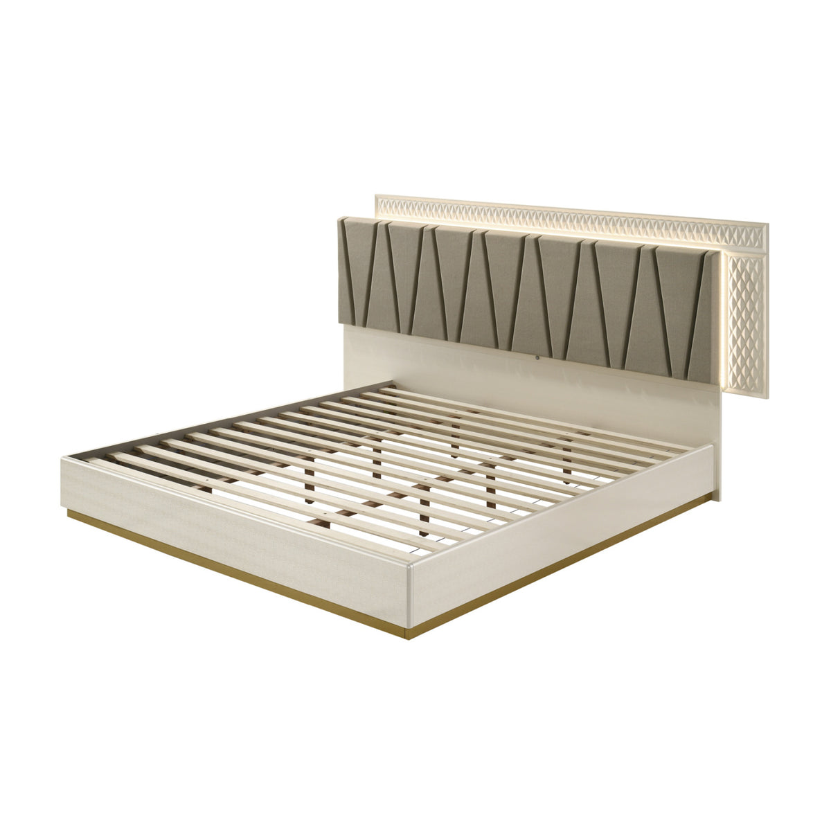 Stanley Modern Upholstered Queen Bed | OROA