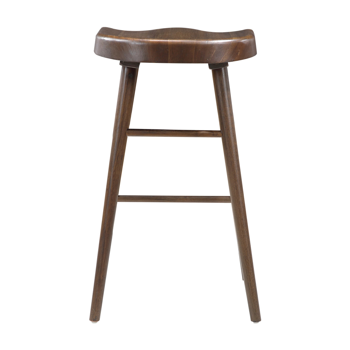 Brown Finish Barstools (2) | OROA
