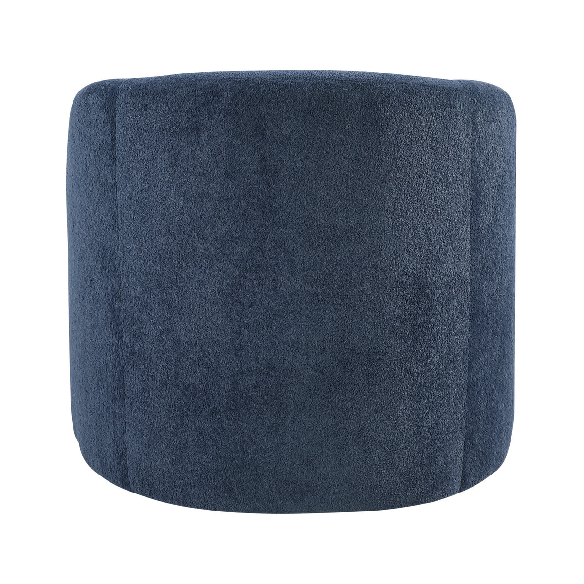 Blue Modern Upholstered Swivel Chair | OROA