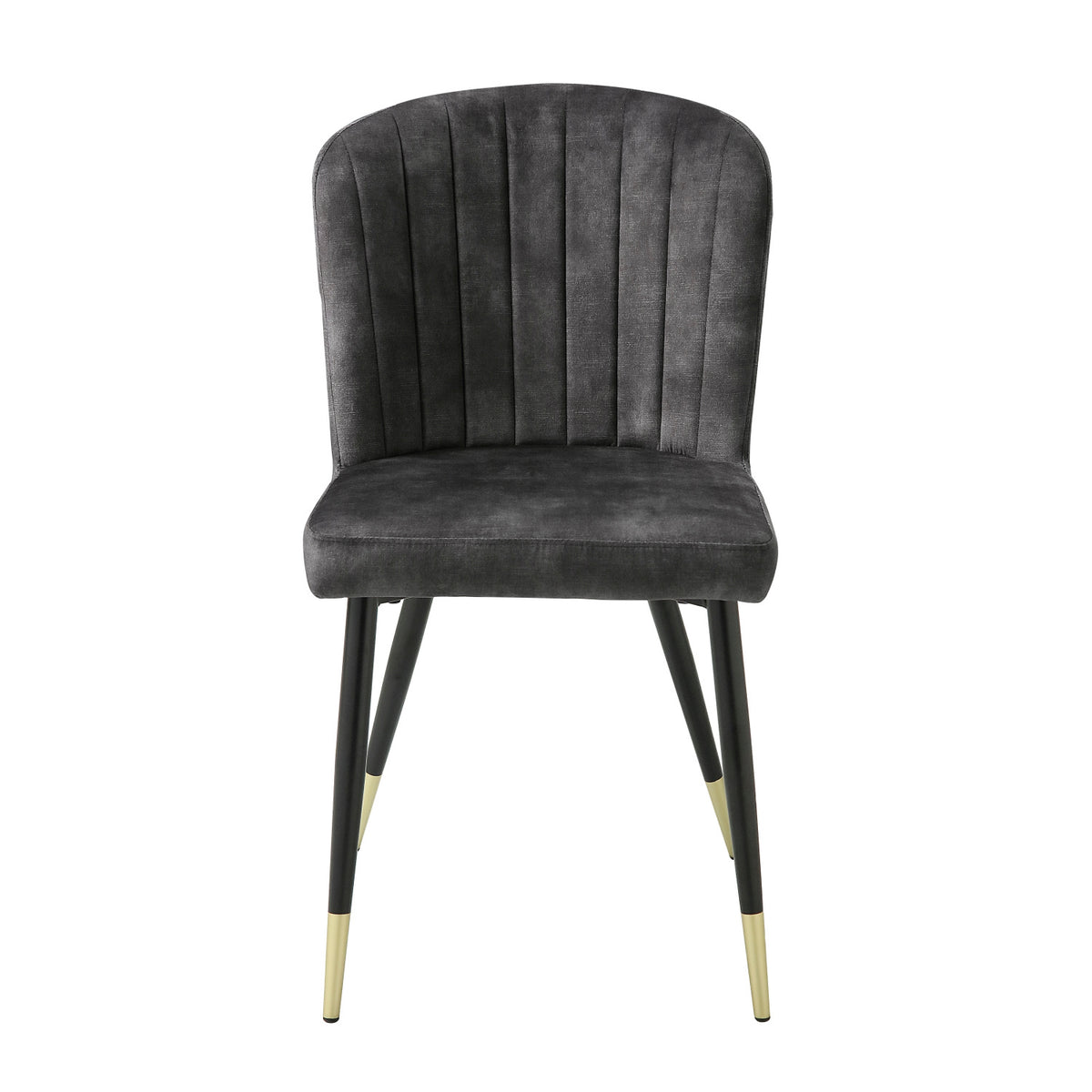 Modern Charcoal Dining Side Chairs (8) | OROA