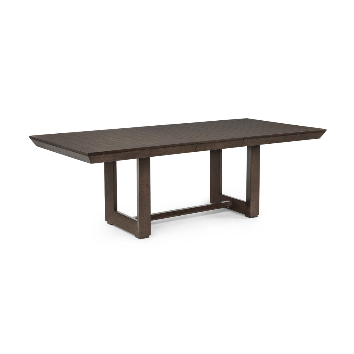 Trestle-Style Extendable Dining Table - OROA - view 1