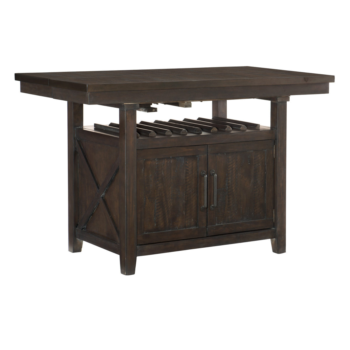 Butterfly Leaf Wooden Dining Table | OROA