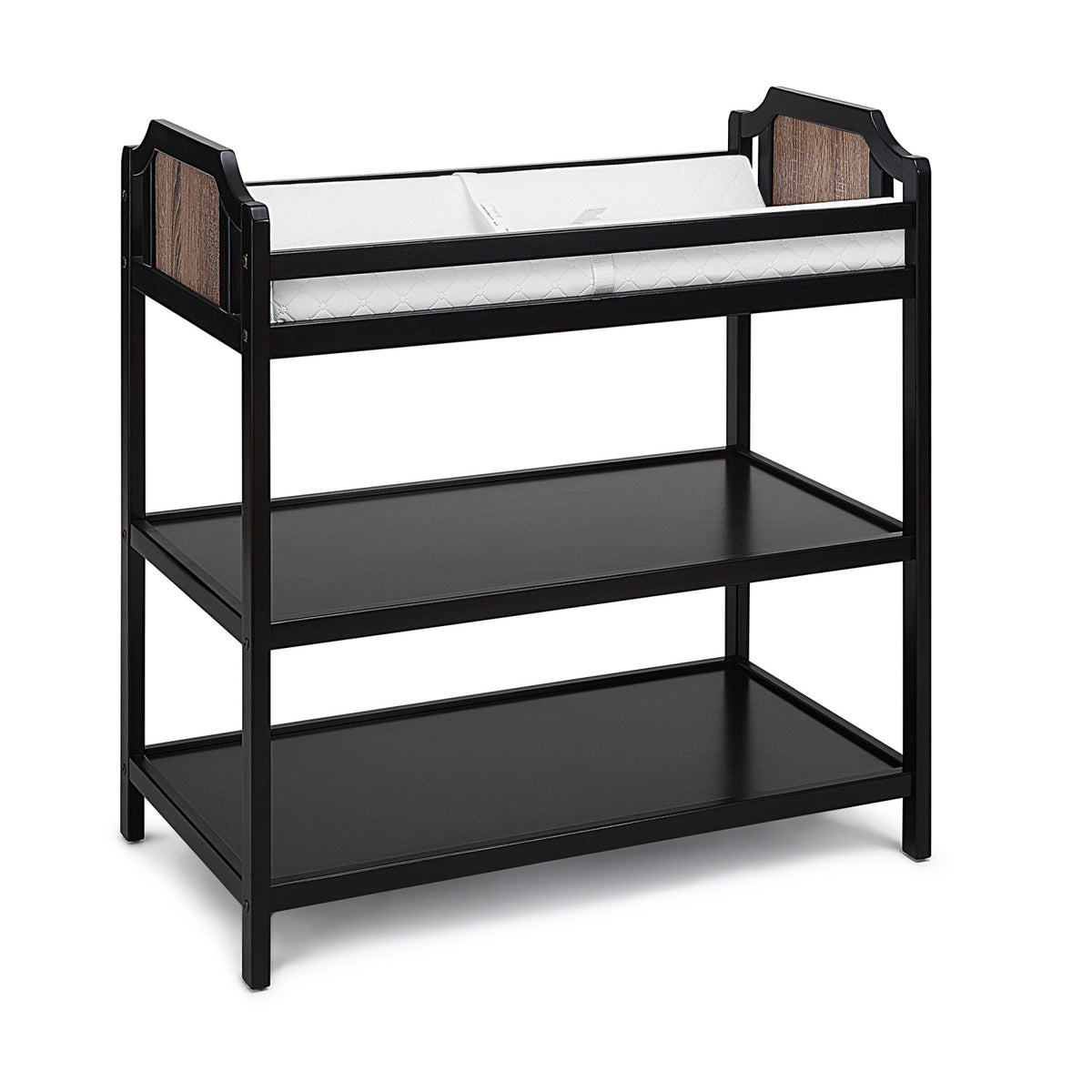 Brees Black Frame Changing Table | OROA Kids