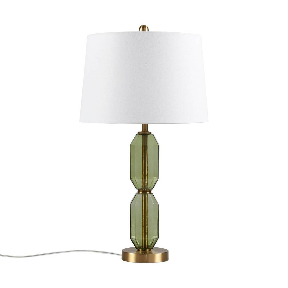 Modern European furniture - Green Glass Table Lamp Green - www.oroa.com
