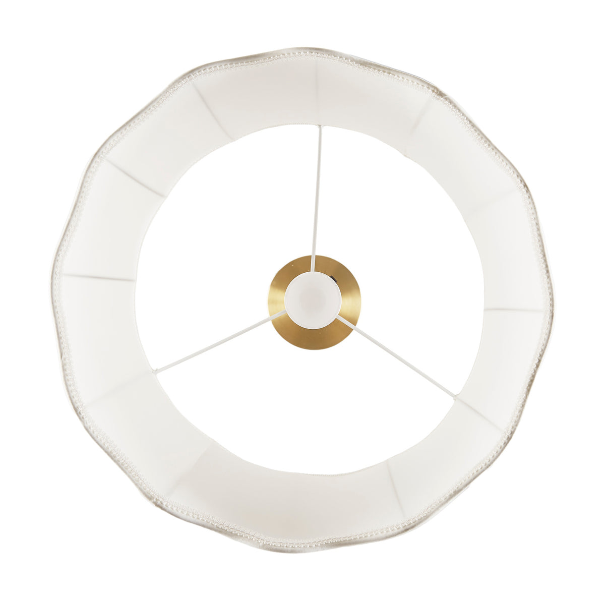 Fluted Fabric Floor Lamp | OROA