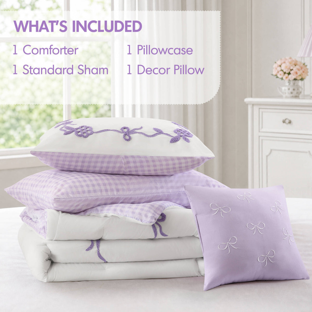 Soft Microfiber Twin Comforter Set | OROA Kids