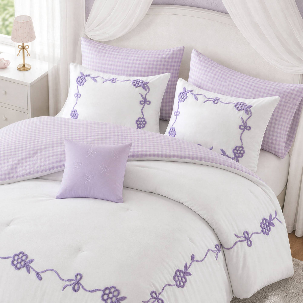 Soft Microfiber Queen Comforter Set | OROA Kids
